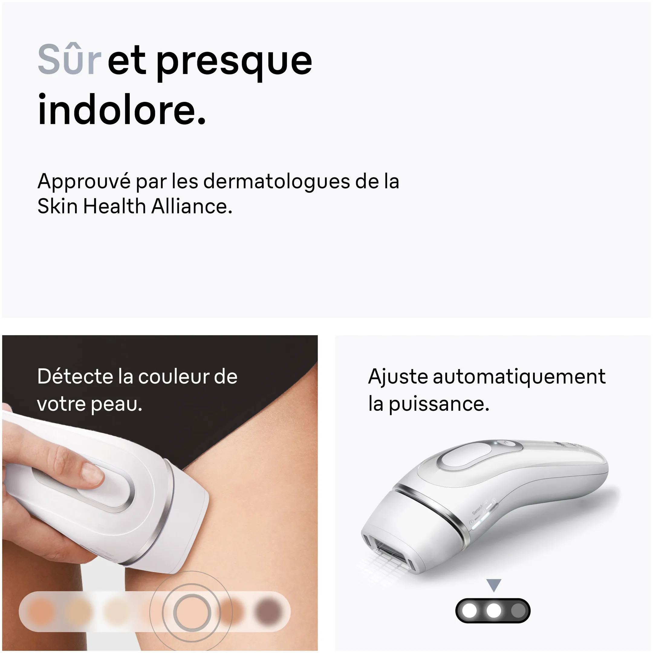 Braun Épilateur À Lumière Pulsée Silk·expert Pro 3, Avec Pochette, Rasoir Venus, 2 Têtes, PL3122 image