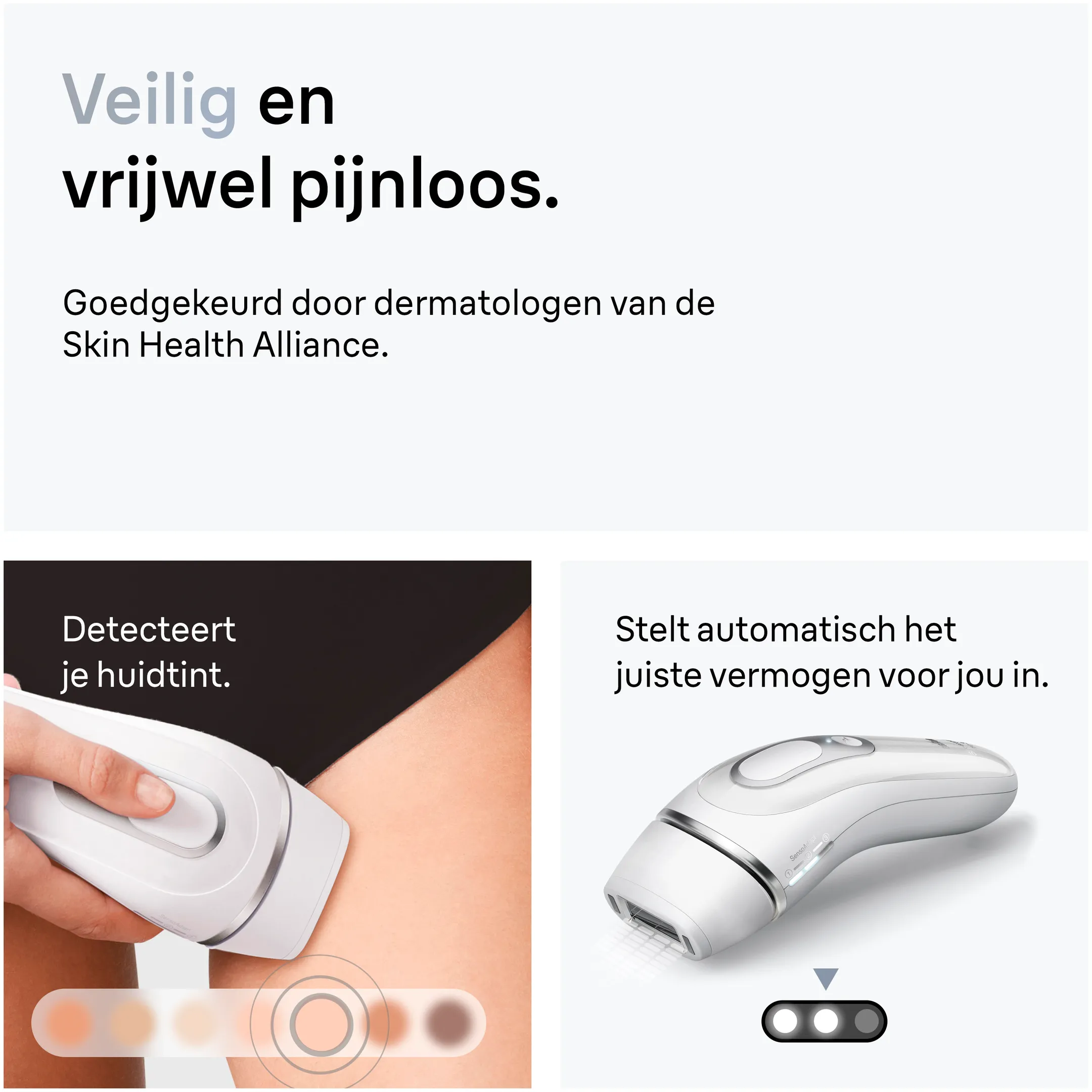 Braun IPL Silk-expert Pro 3, ontharing voor thuis, incl. etui, Venus-scheermesje, 2 koppen, PL3122 image