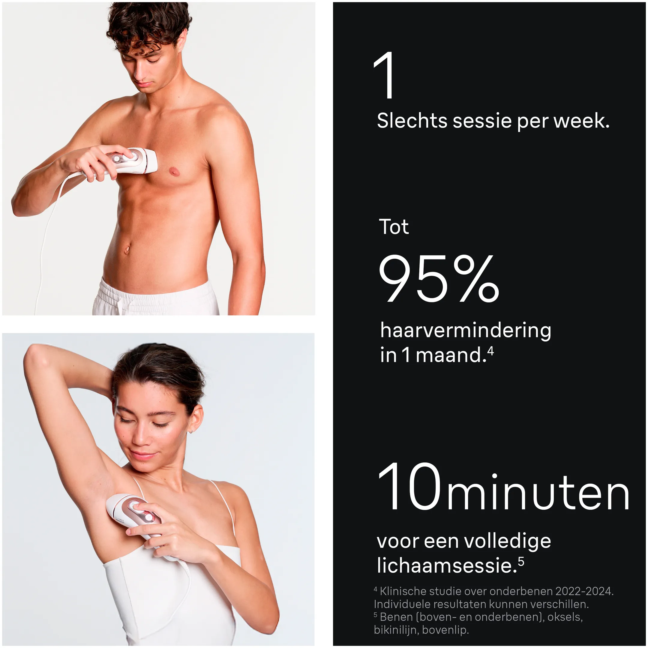 Braun Smart IPL Skin i·expert, Ontharing thuis, Etui, Venus-scheermesje, 2 Koppen, PL7147 image