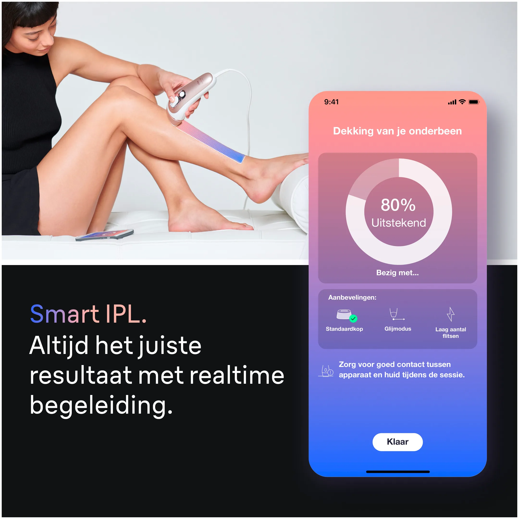 Braun Smart IPL Skin i·expert, Ontharing thuis, Etui, Venus-scheermesje, 2 Koppen, PL7147 image