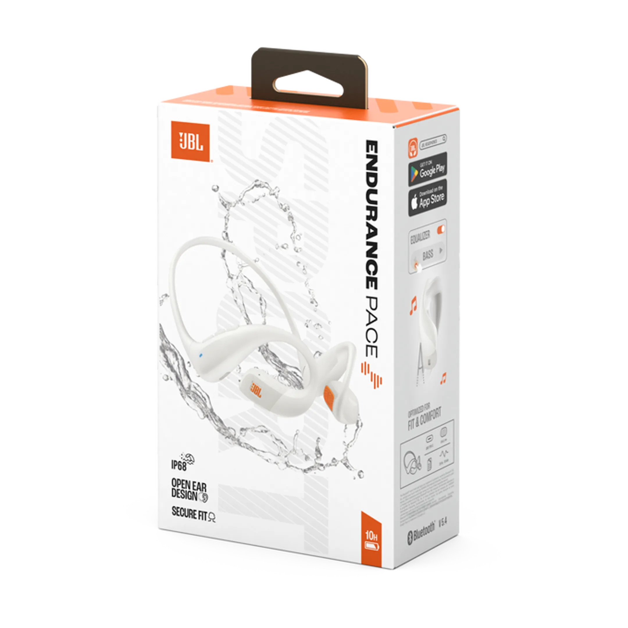 JBL Écouteurs Endurance Pace - Blanc image