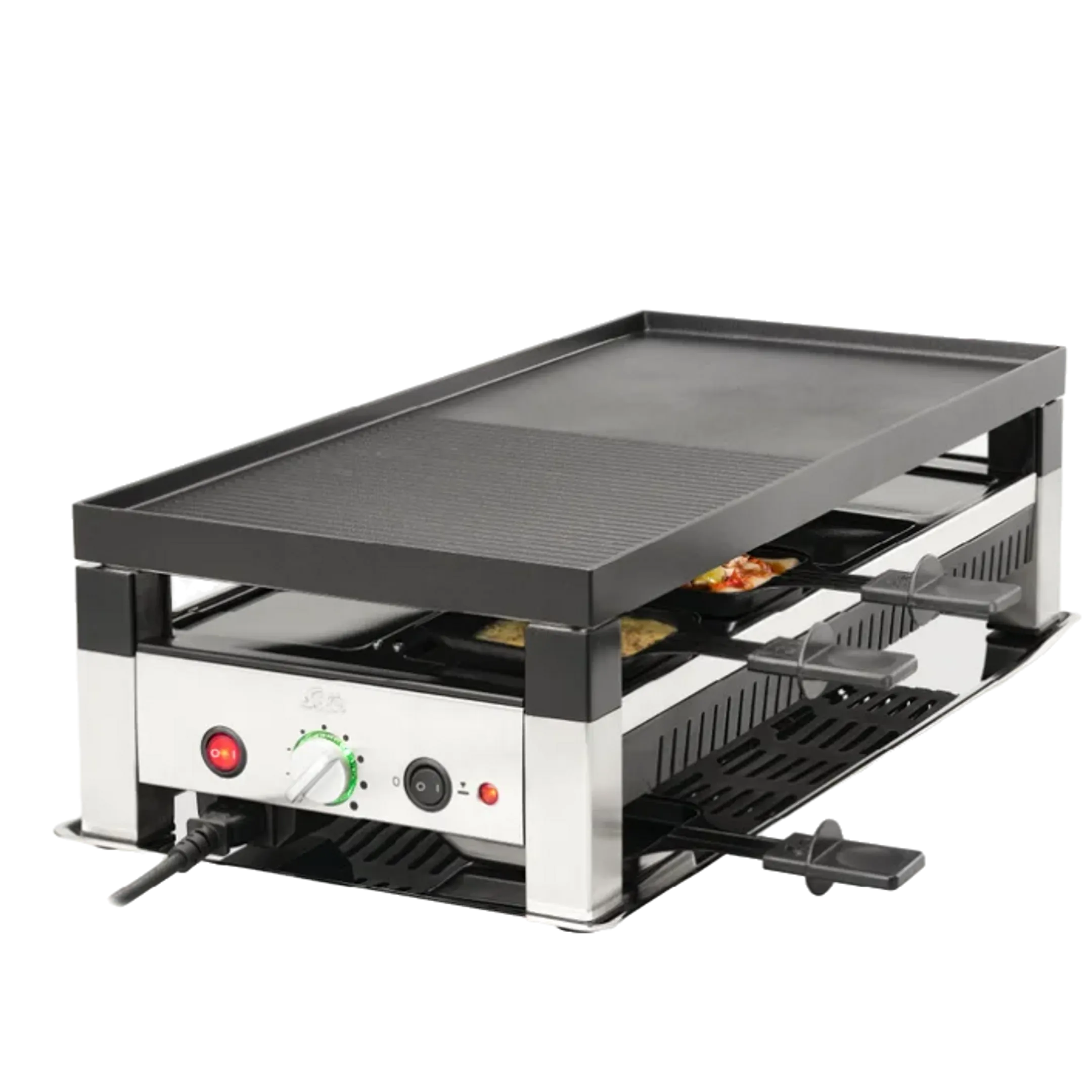 Raclette & Pizza Grill for 8