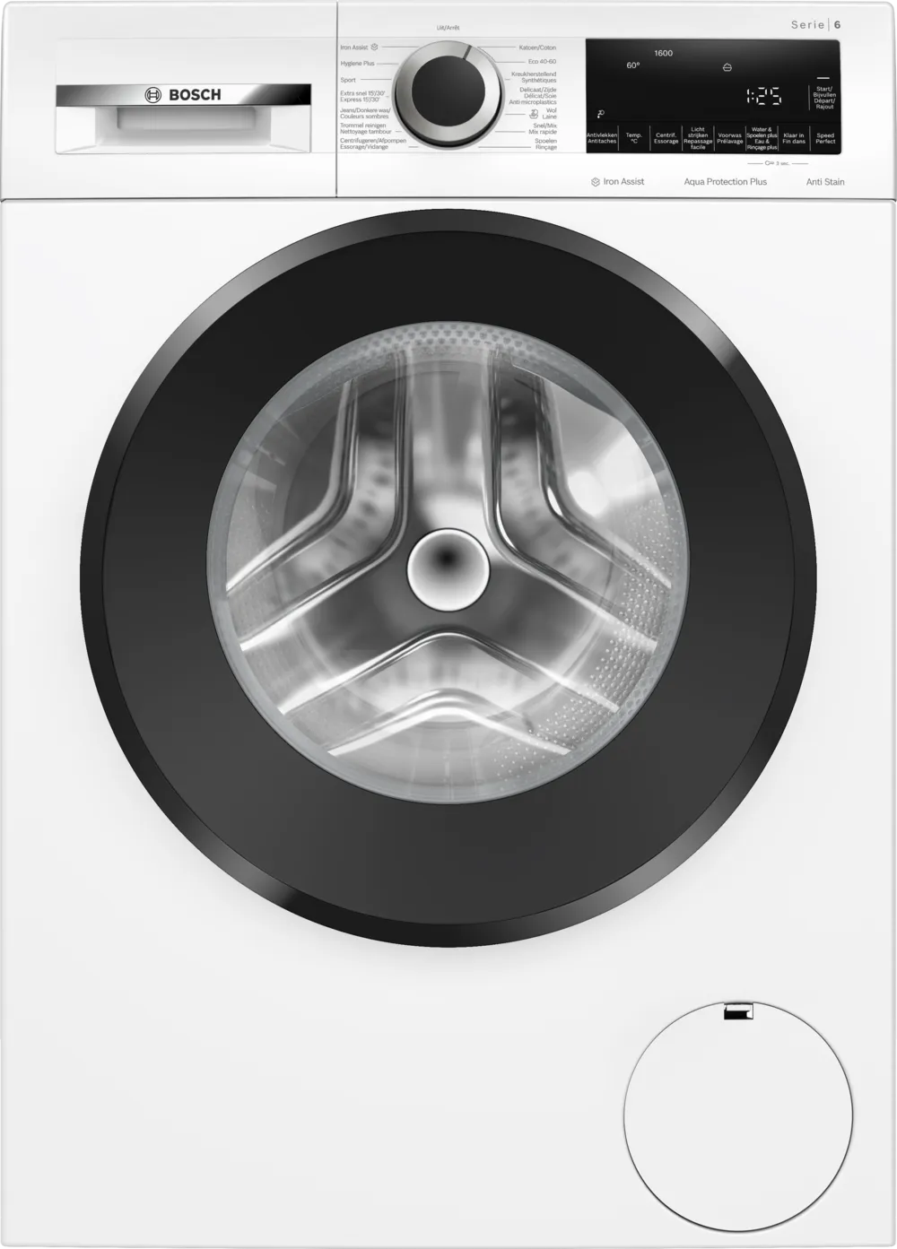 Bosch Wasmachine WGG246ZPFG Serie 6 Iron Assist 9 kg