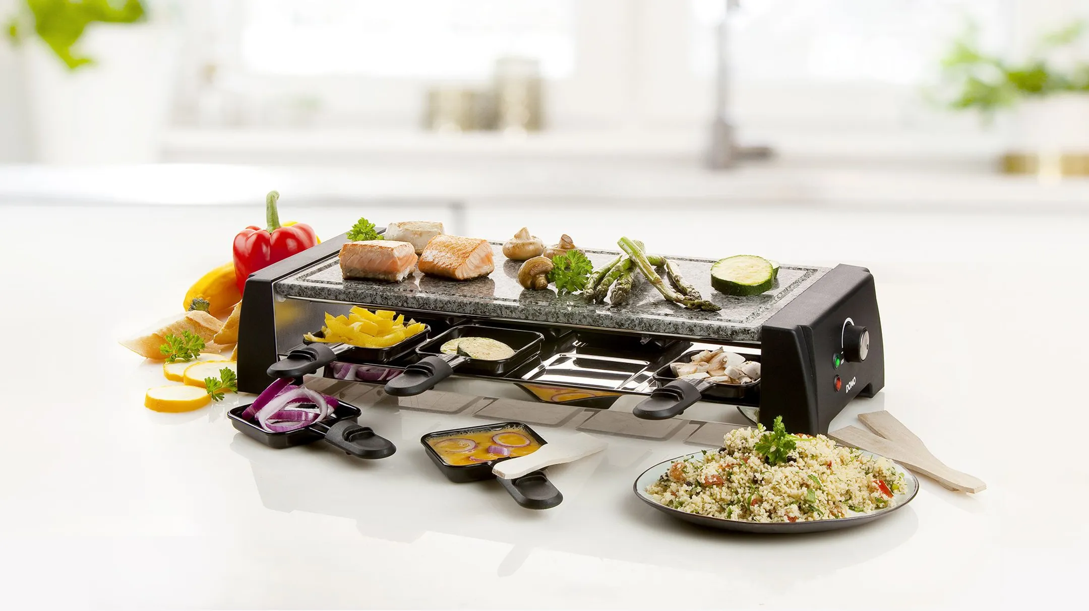 Domo Steengrill-grill-raclette - DO1003G image