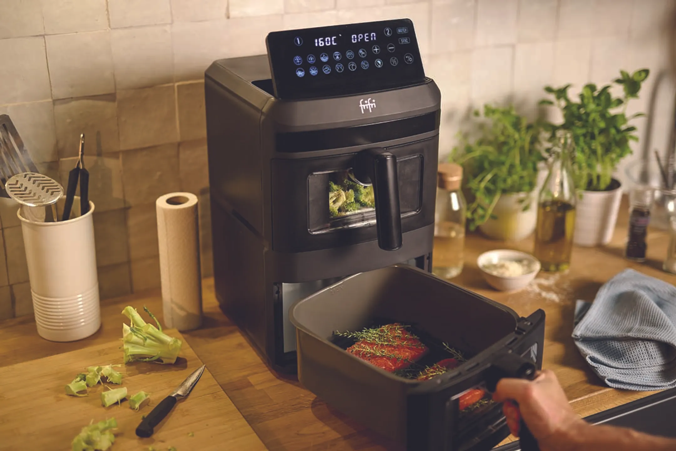 FriFri Airfryer Duo Slim FR0813028BLP image