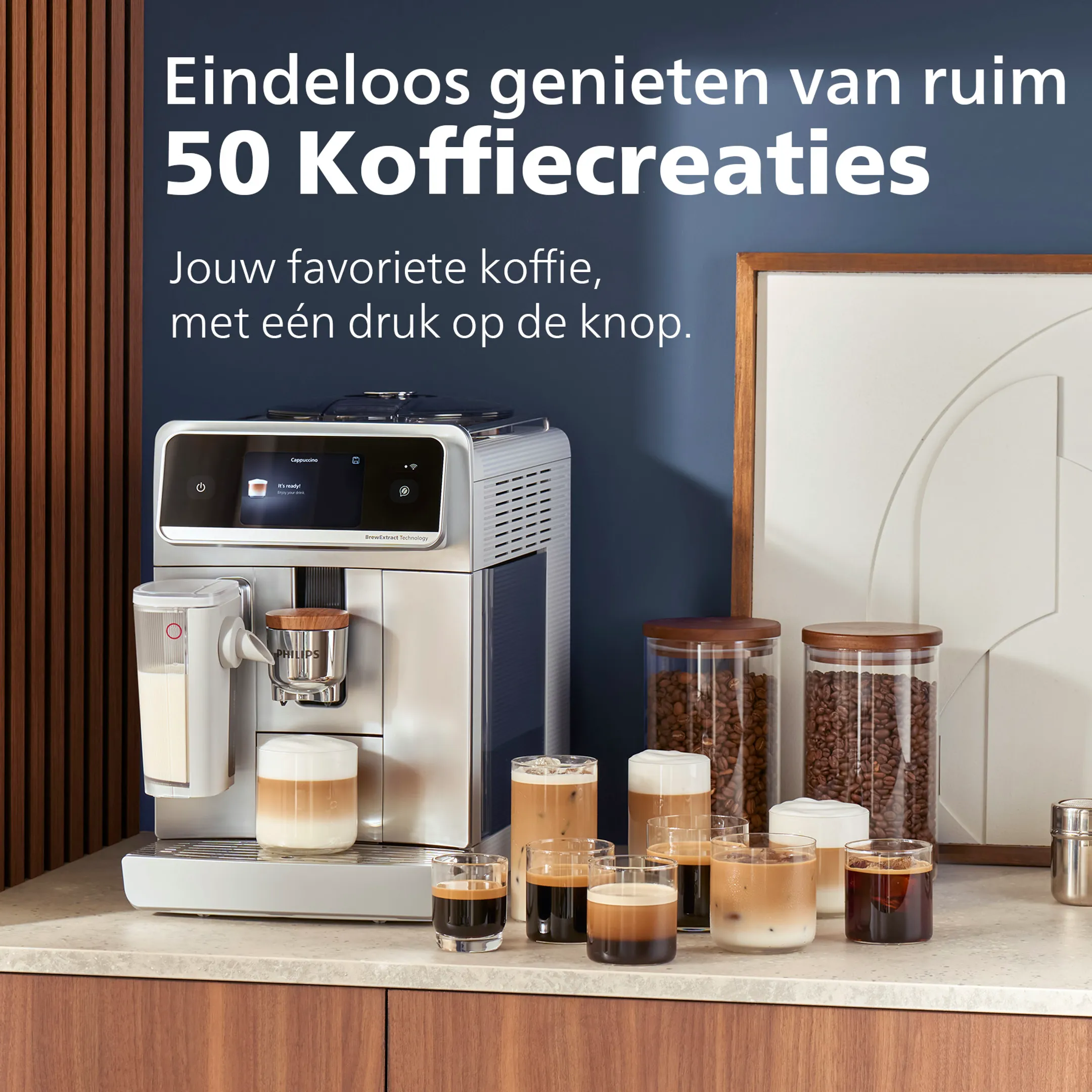 Philips Volautomatische Espressomachine Cafe Aromis 8000 Serie image