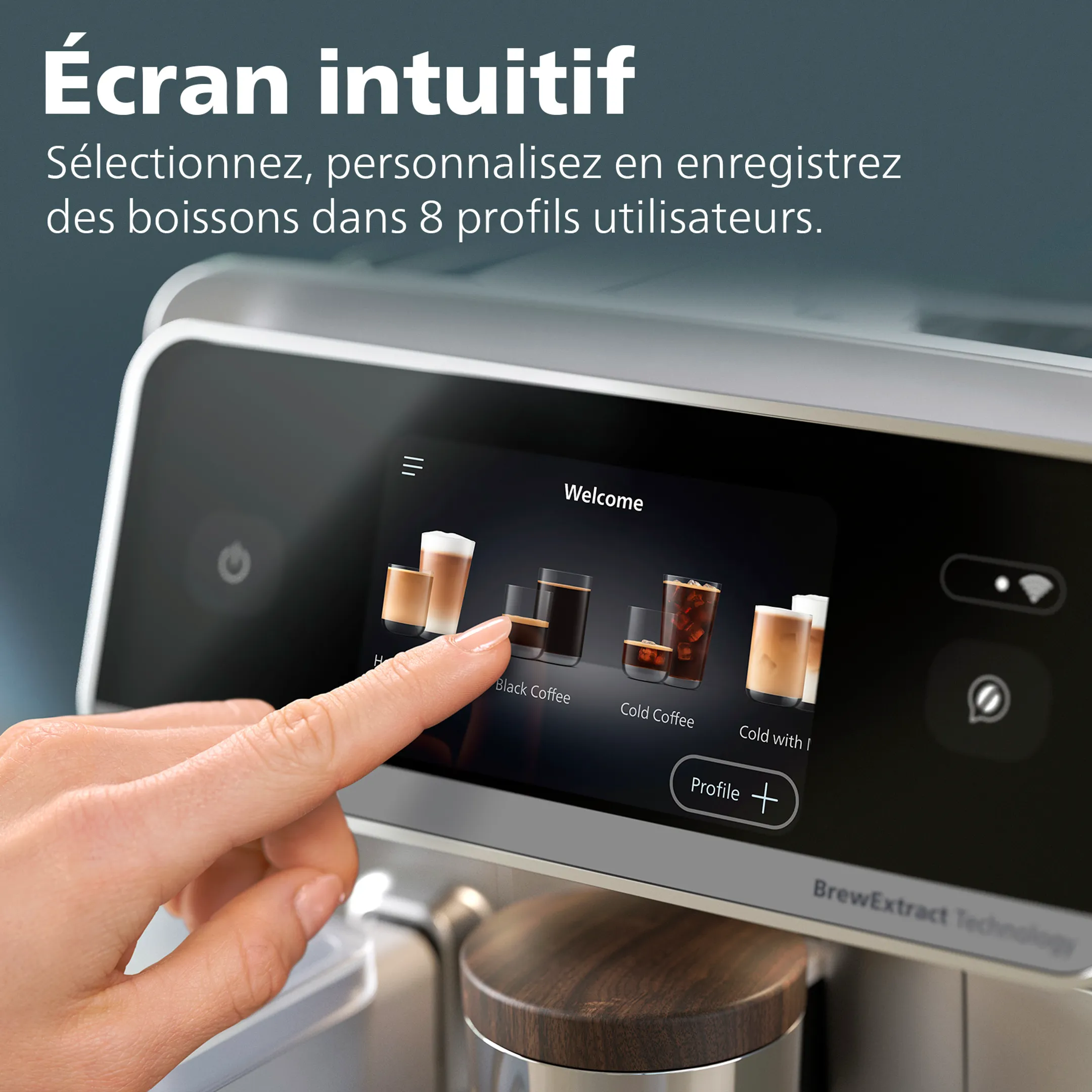 Philips Machine à Expresso automatique Cafe Aromis 8000 Serie image