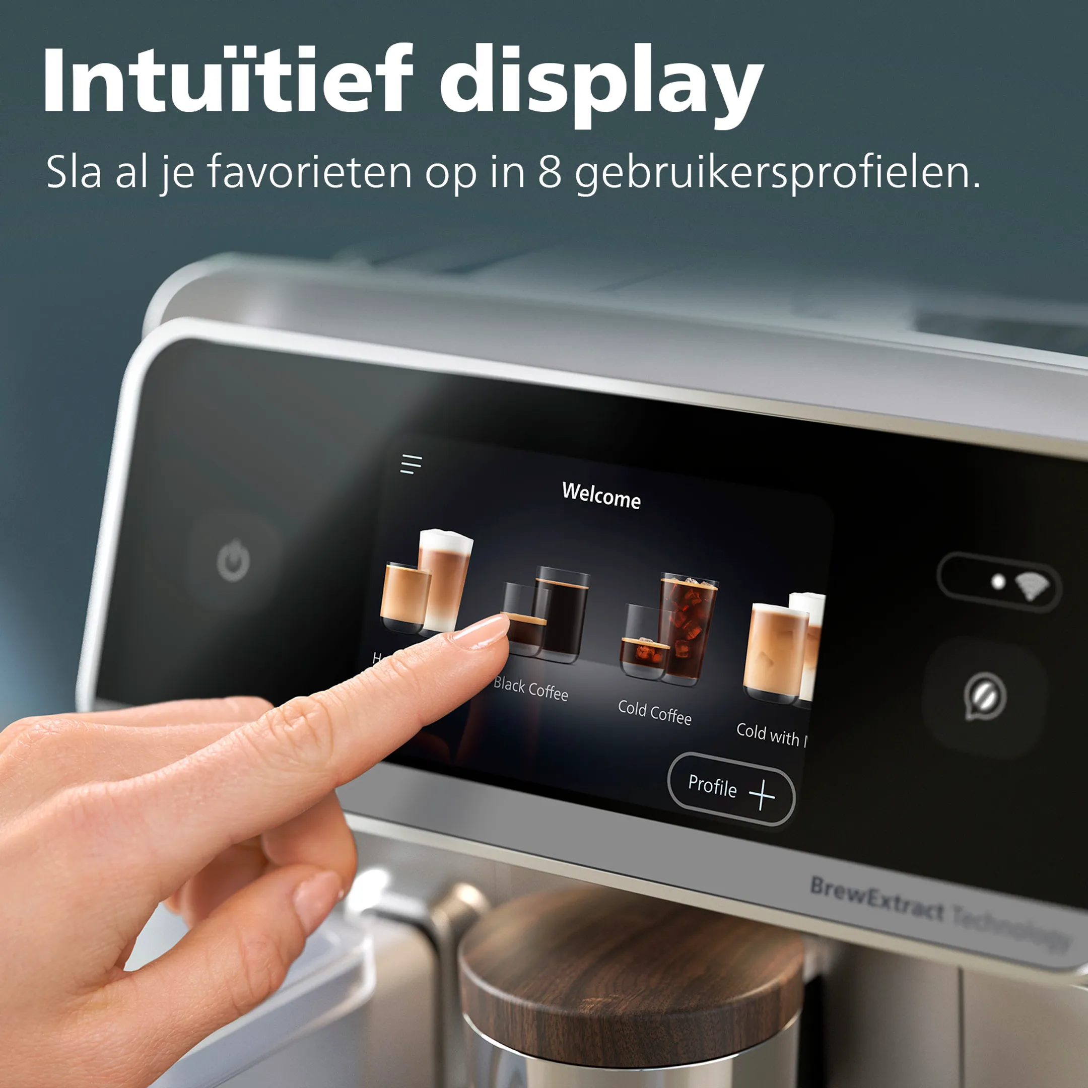 Philips Volautomatische Espressomachine Cafe Aromis 8000 Serie image
