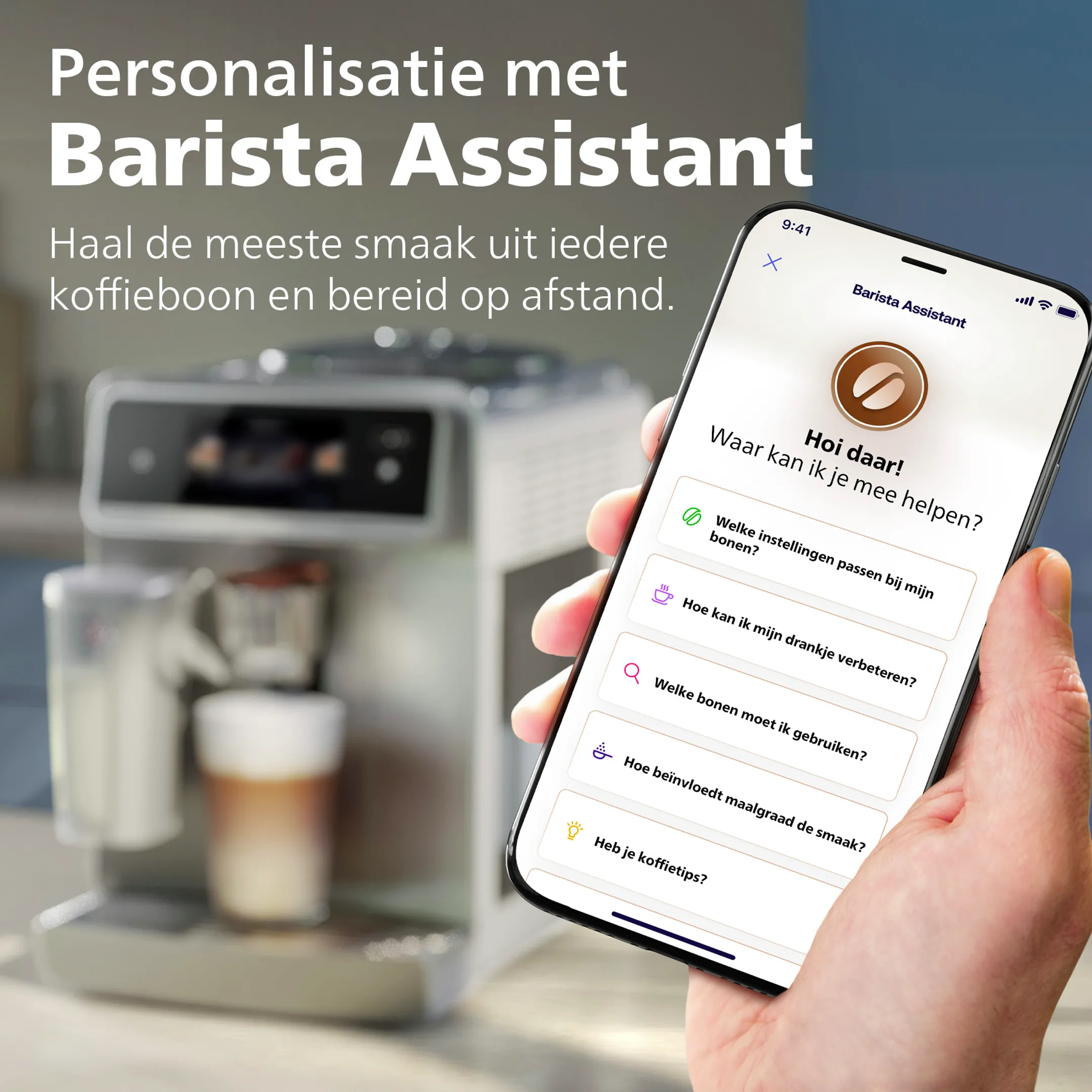 Philips Volautomatische Espressomachine Cafe Aromis 8000 Serie image