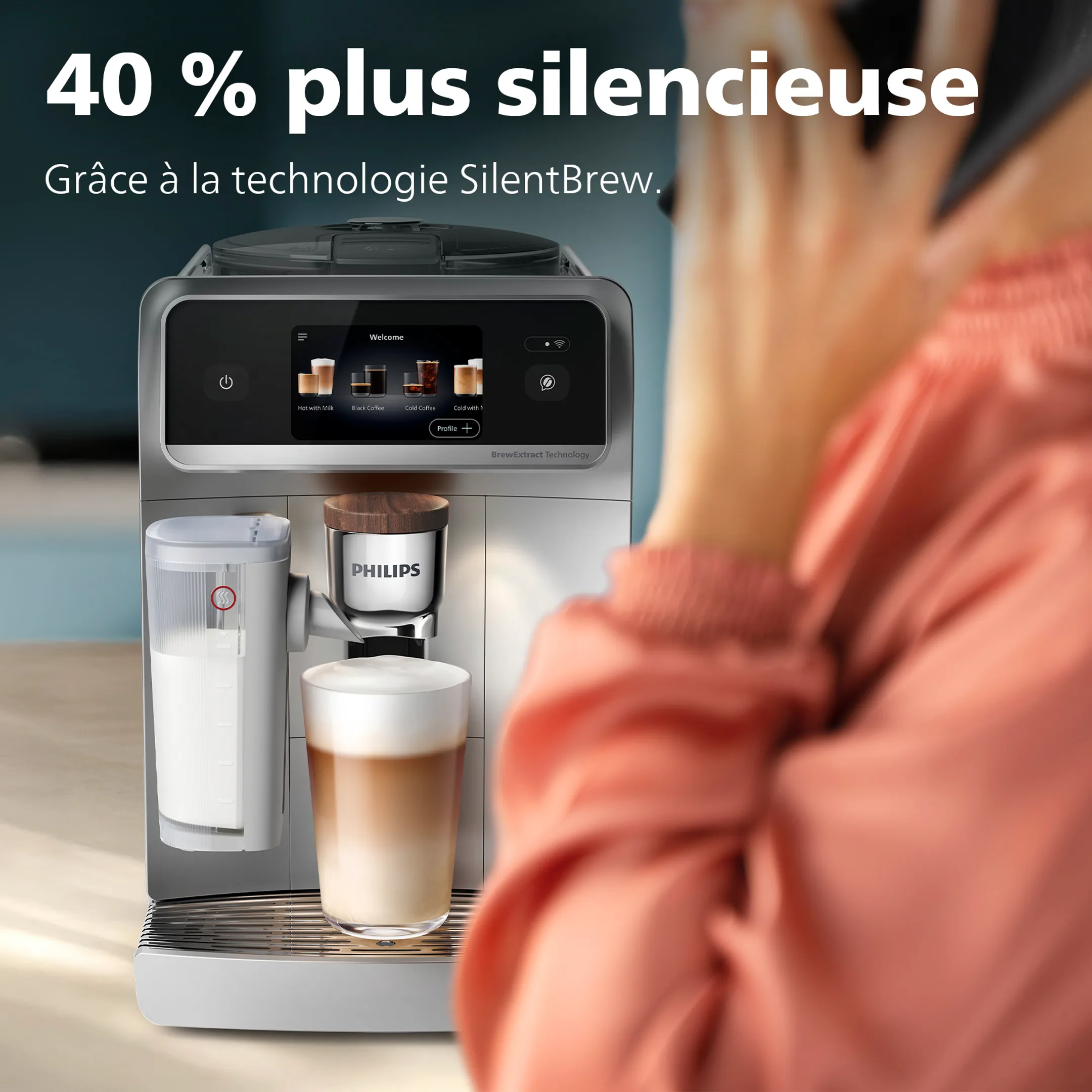 Philips Machine à Expresso automatique Cafe Aromis 8000 Serie image