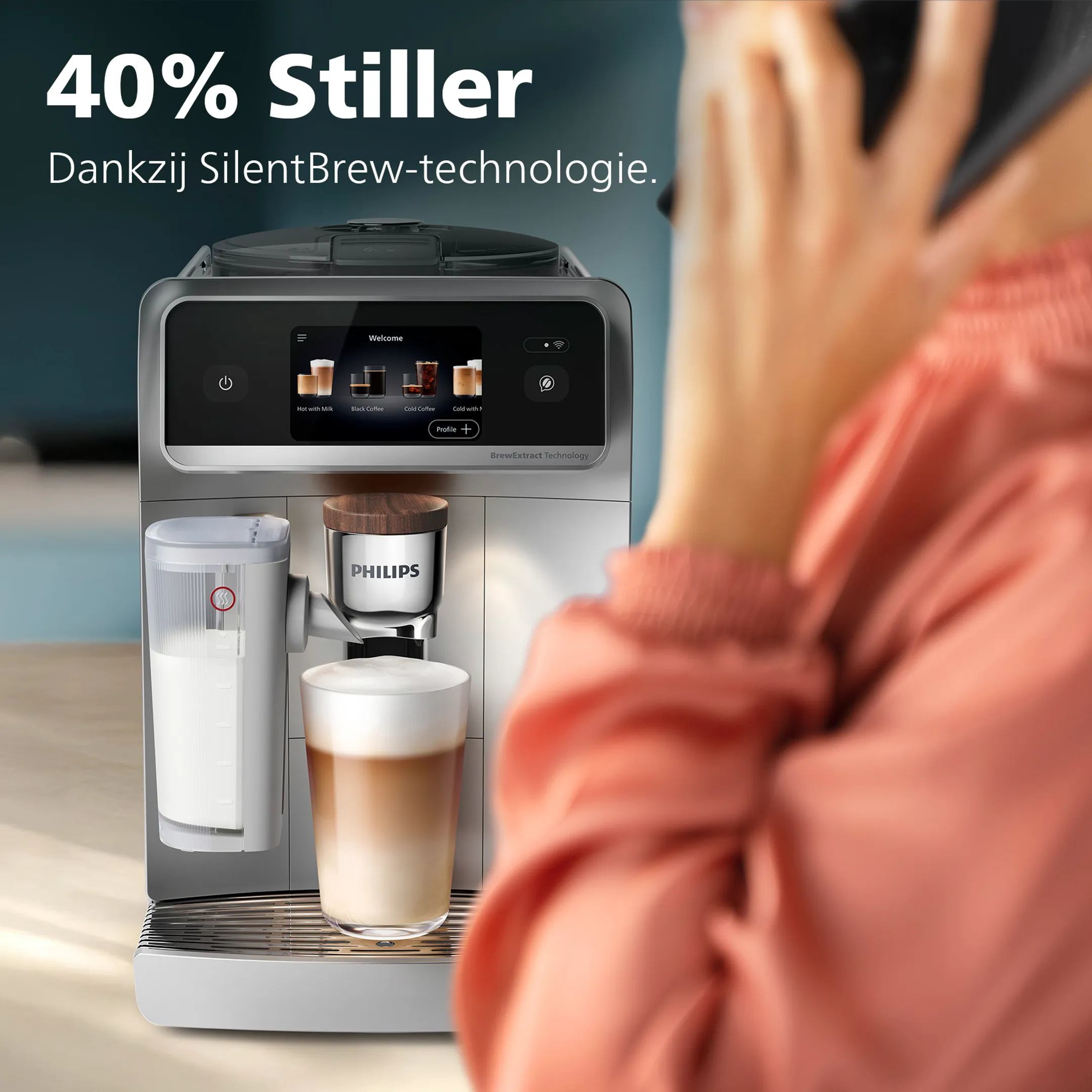 Philips Volautomatische Espressomachine Cafe Aromis 8000 Serie image