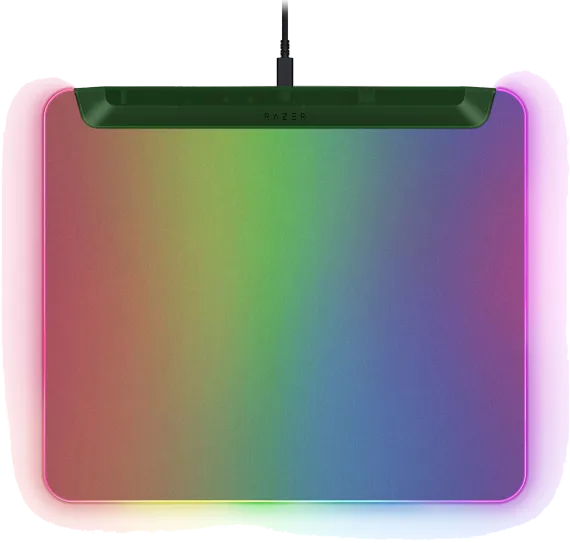 Tapis de souris gaming Firefly V2 Pro Multi-zone Chroma - Édition Phantom Green