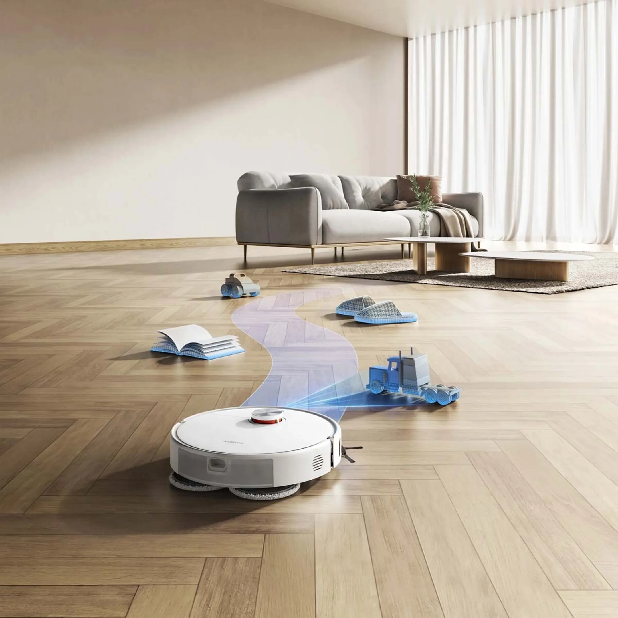 Xiaomi Aspirateur robot 2en1 S40 Pro image