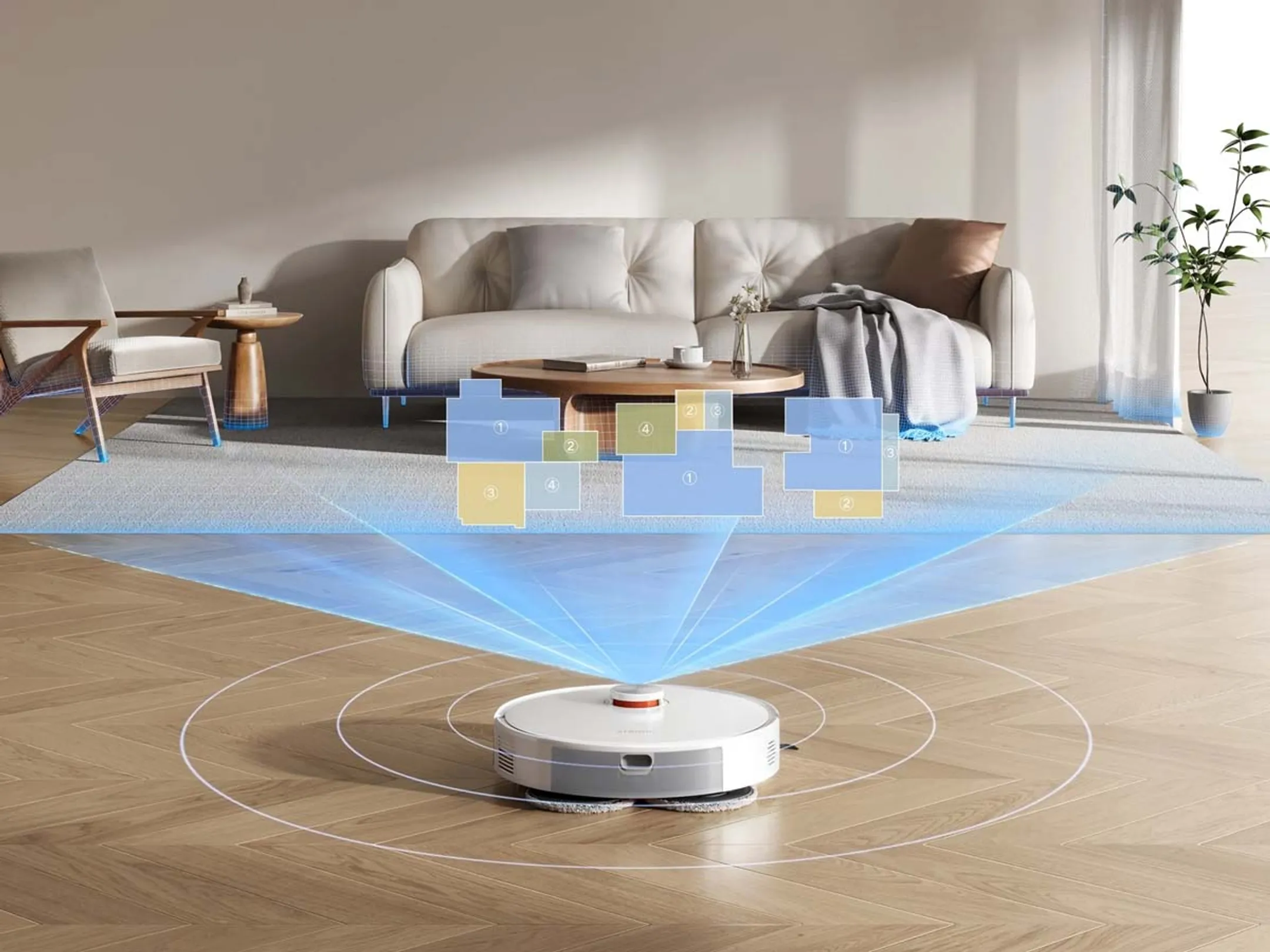 Xiaomi Aspirateur robot 2en1 S40 Pro image
