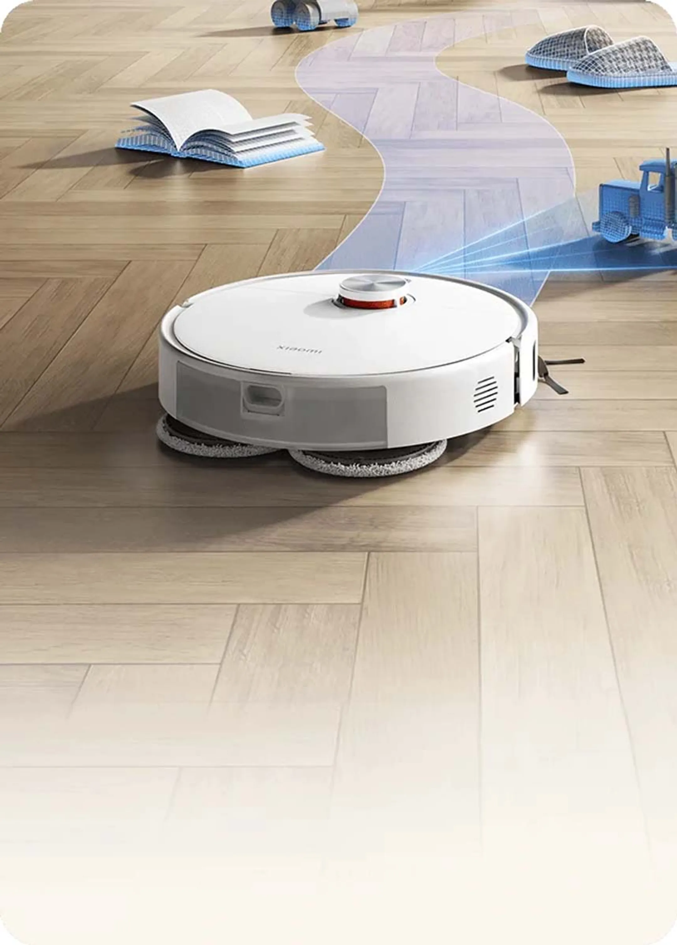 Xiaomi Aspirateur robot 2en1 S40 Pro image