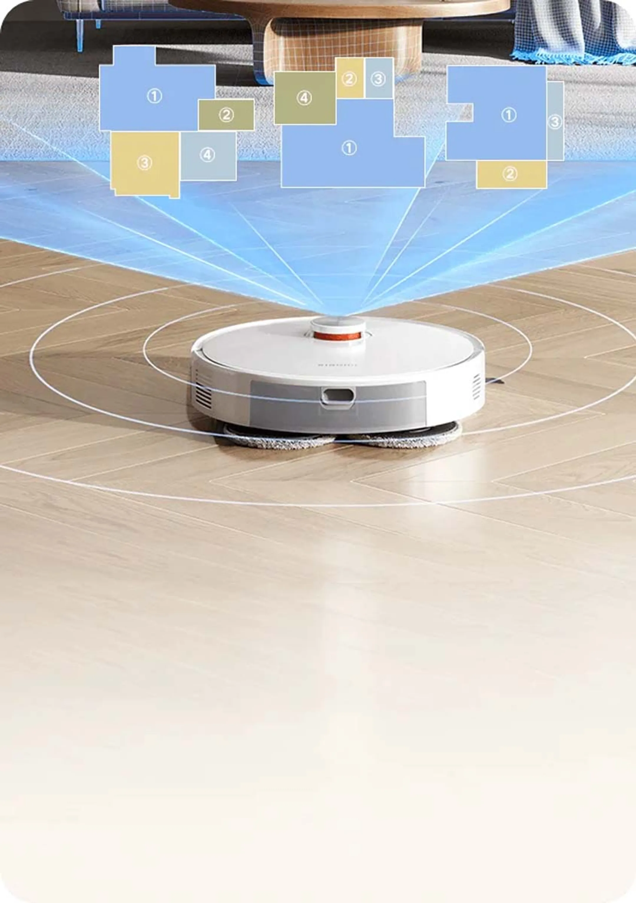 Xiaomi Aspirateur robot 2en1 S40 Pro image