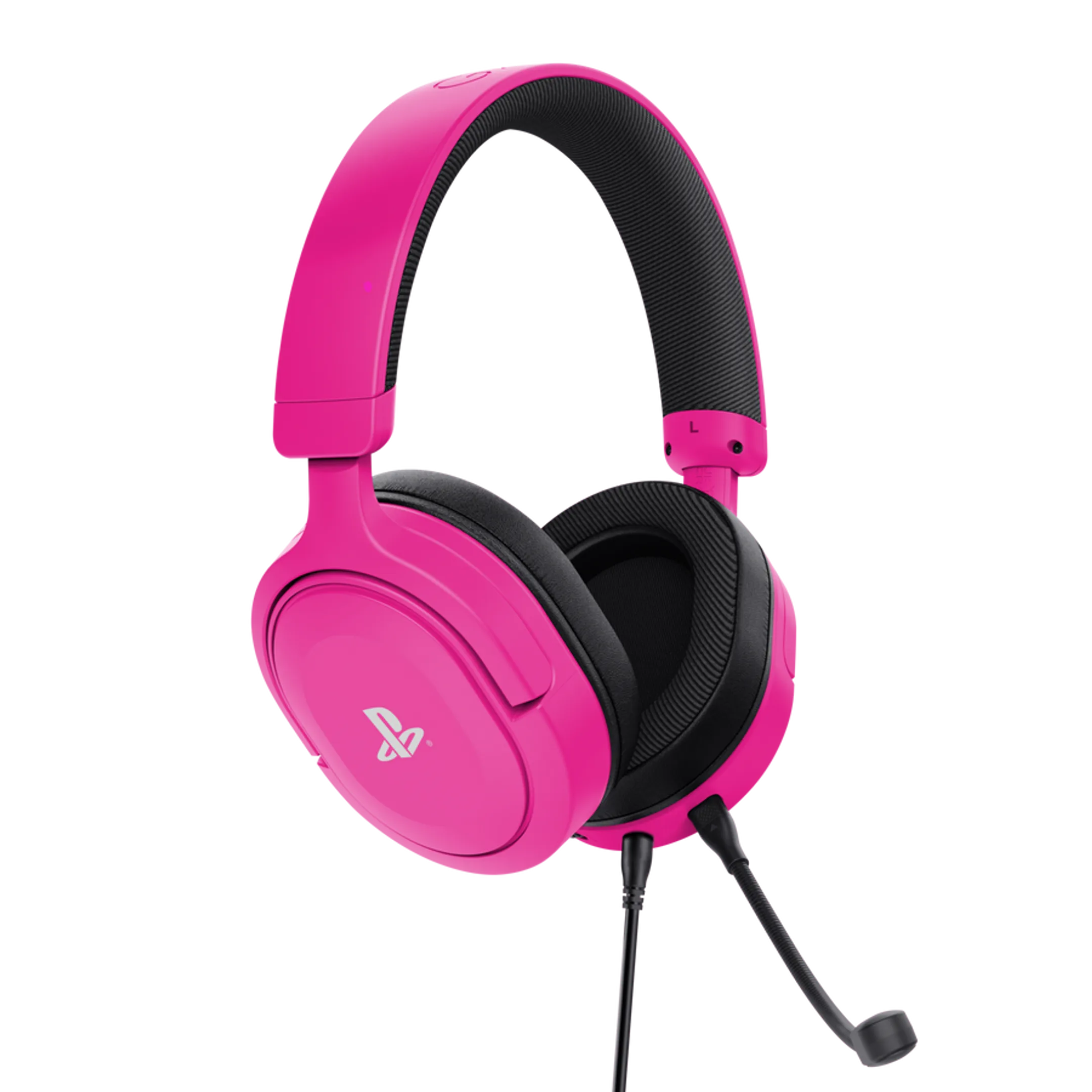 Trust GXT 498P gaming headset - Roze image