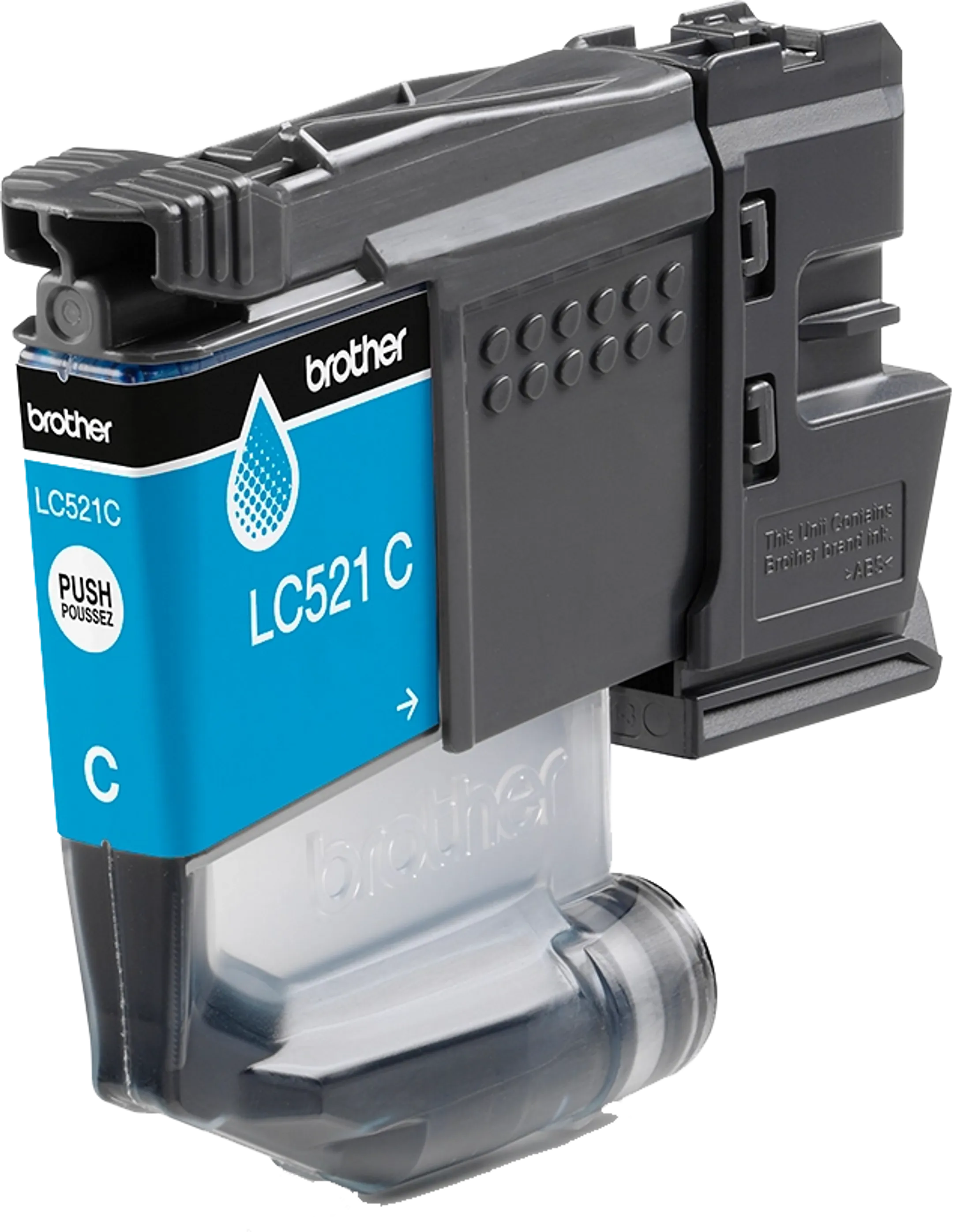 Brother Inktpatroon LC-521C - Cyaan image