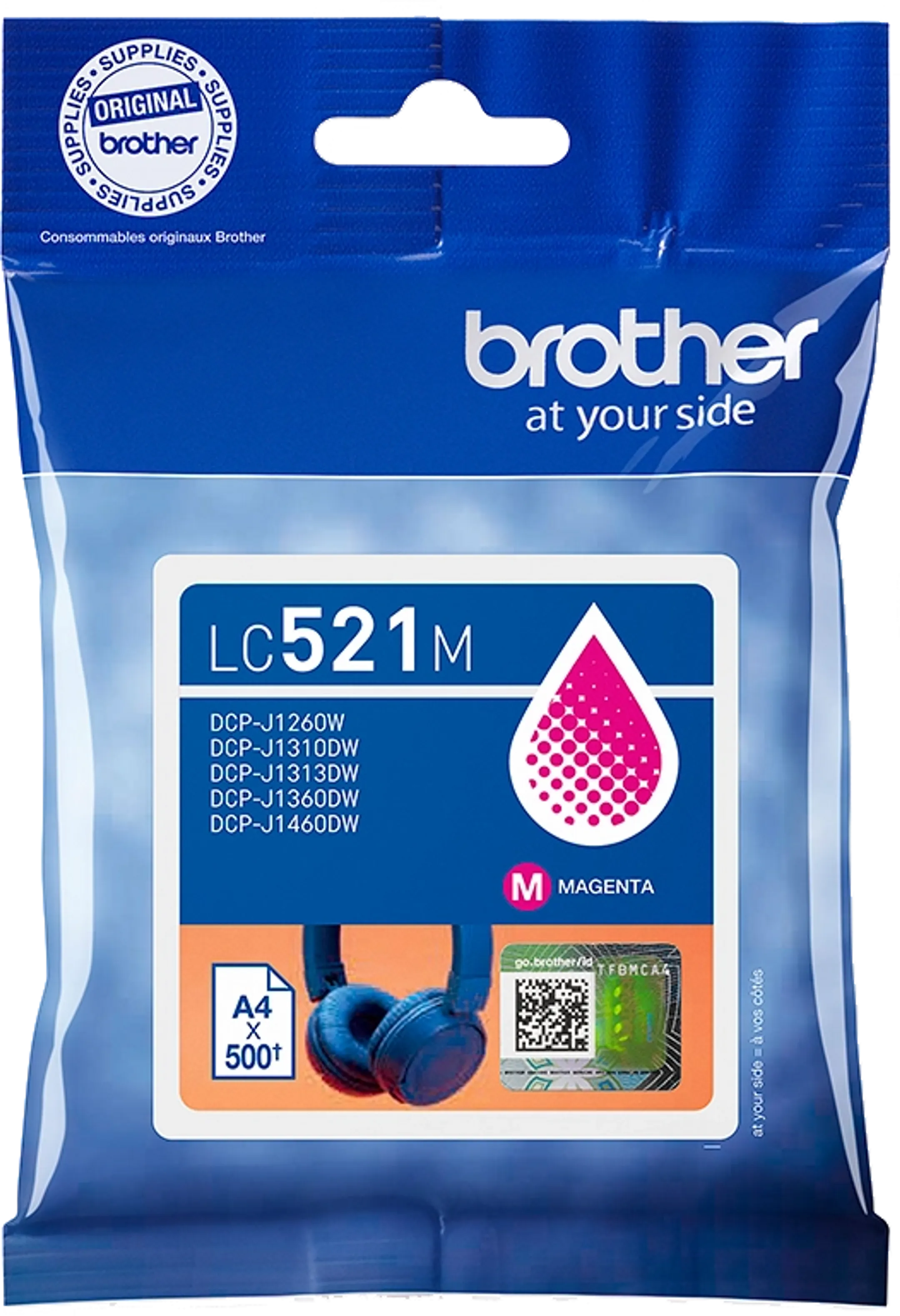 Inktpatroon LC-521M - Magenta