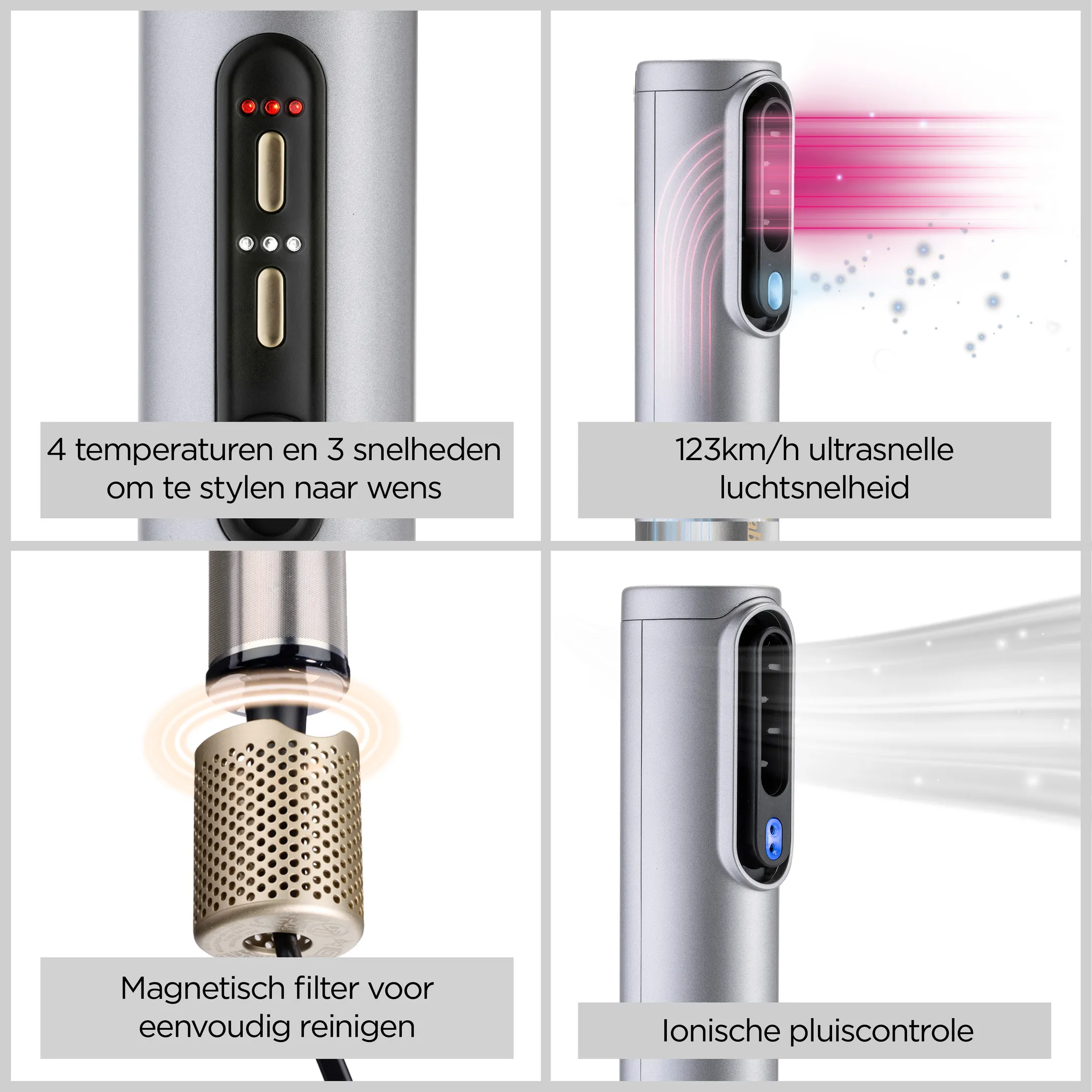 Babyliss Air Wand 3-in-1 haardroger AS6555E Limited Edition image