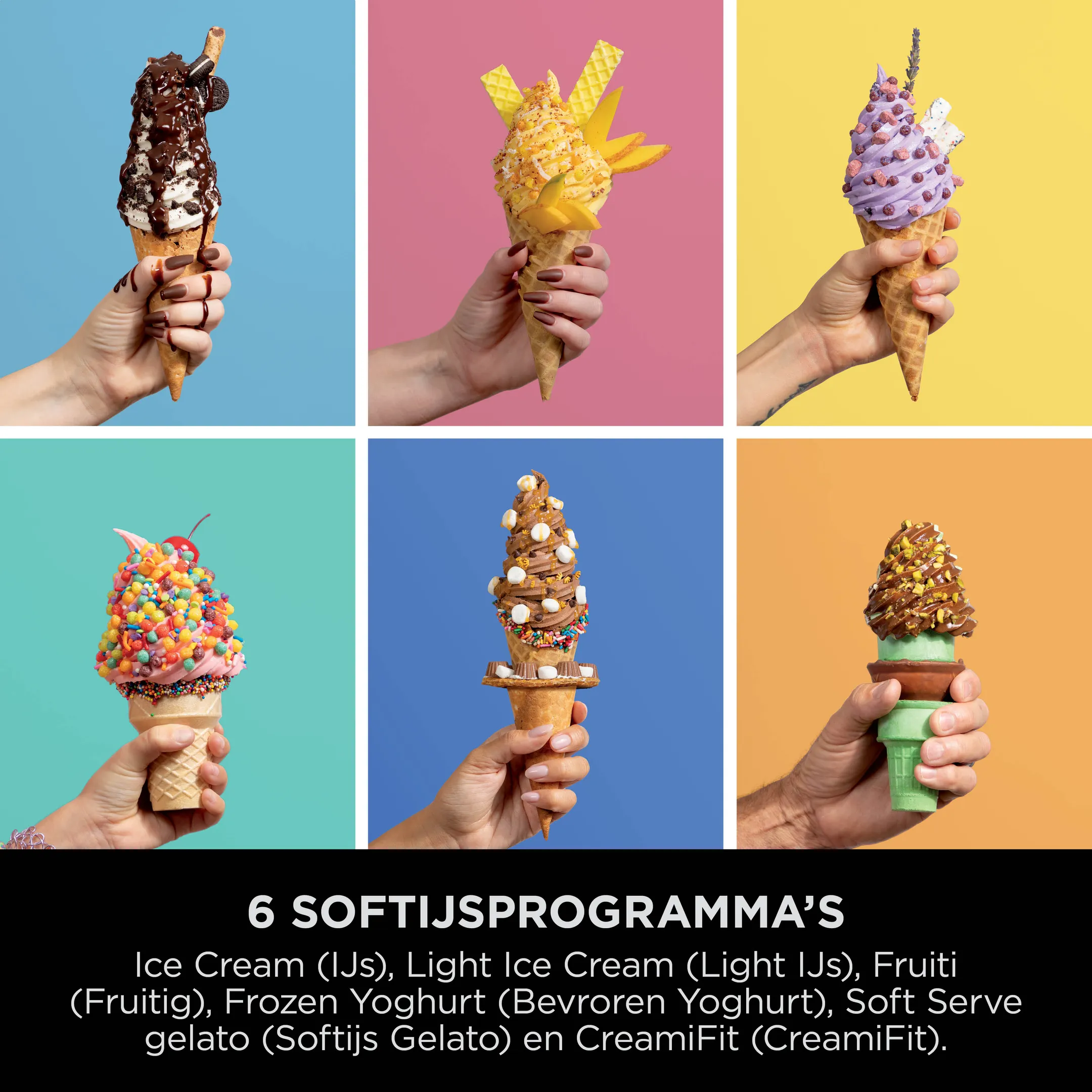 Ninja Softijs- en schepijsmachine Creami SPIN - NC701BU image