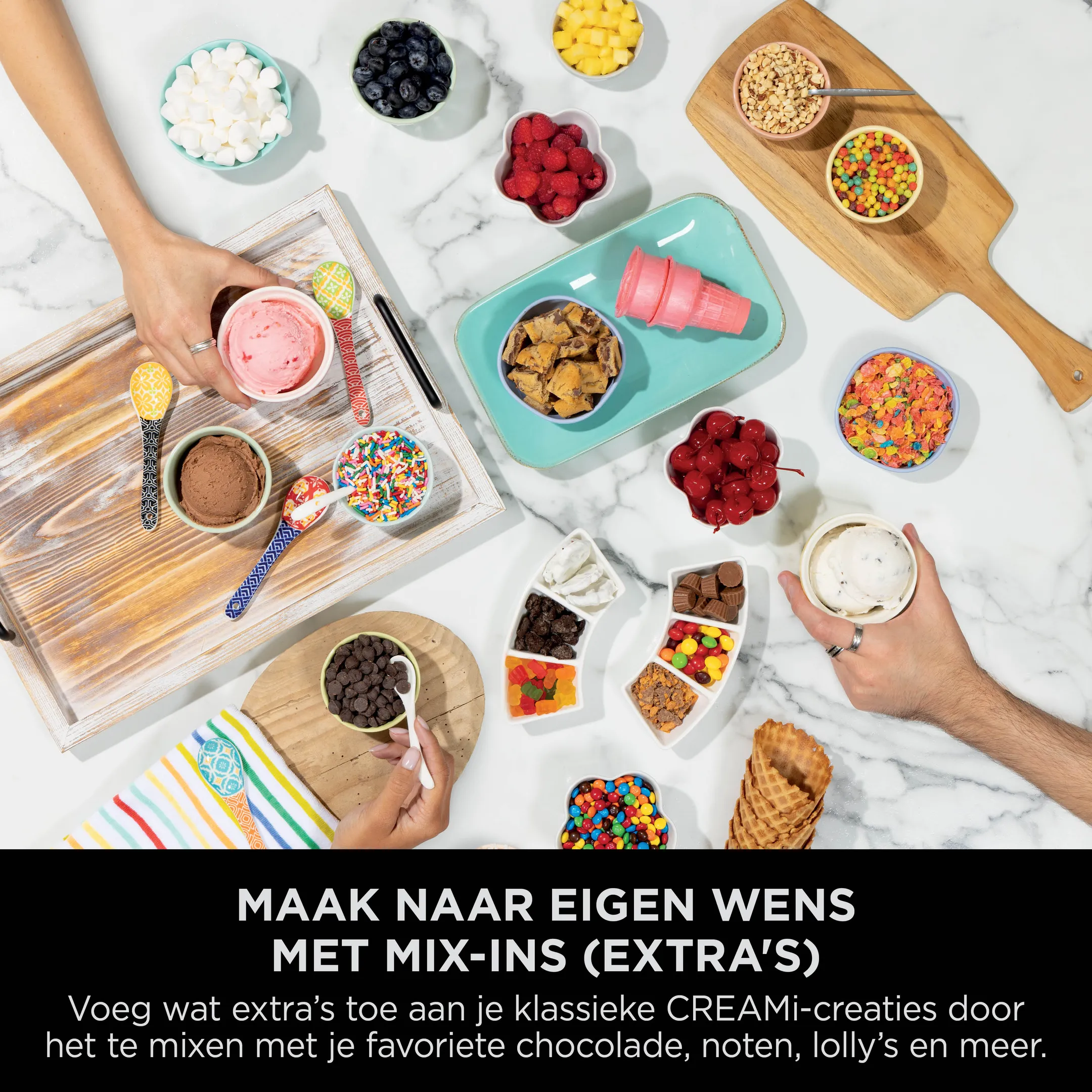 Ninja Softijs- en schepijsmachine Creami SPIN - NC701BU image