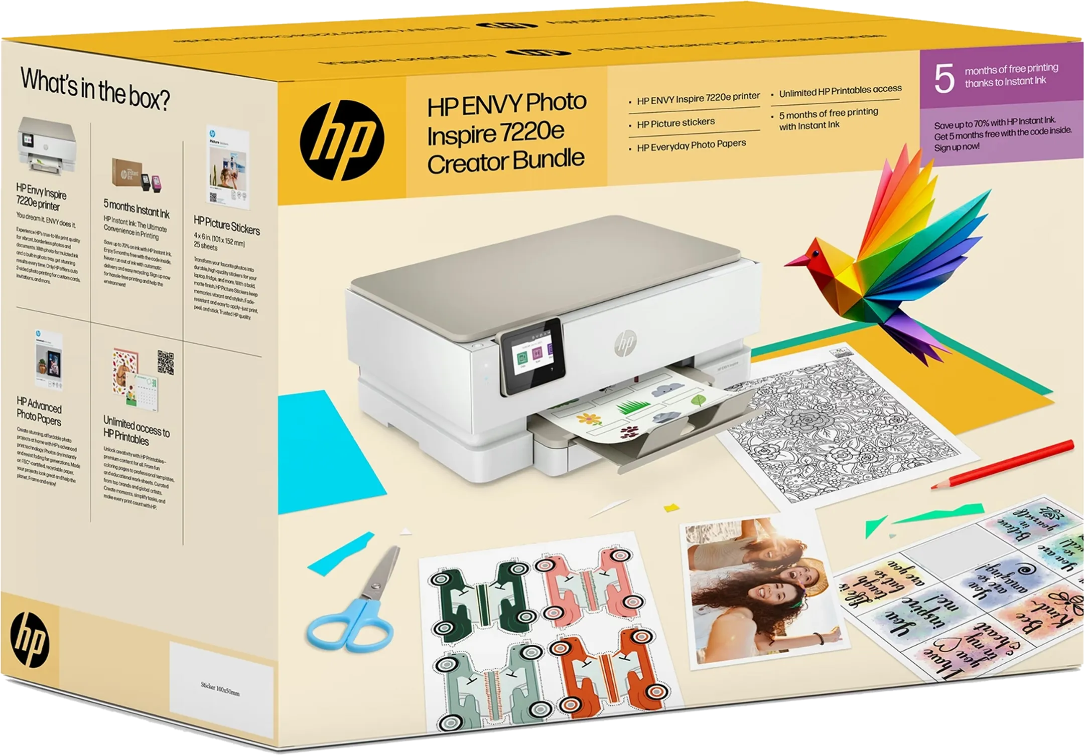 HP ENVY Inspire 7220e - Creator box image