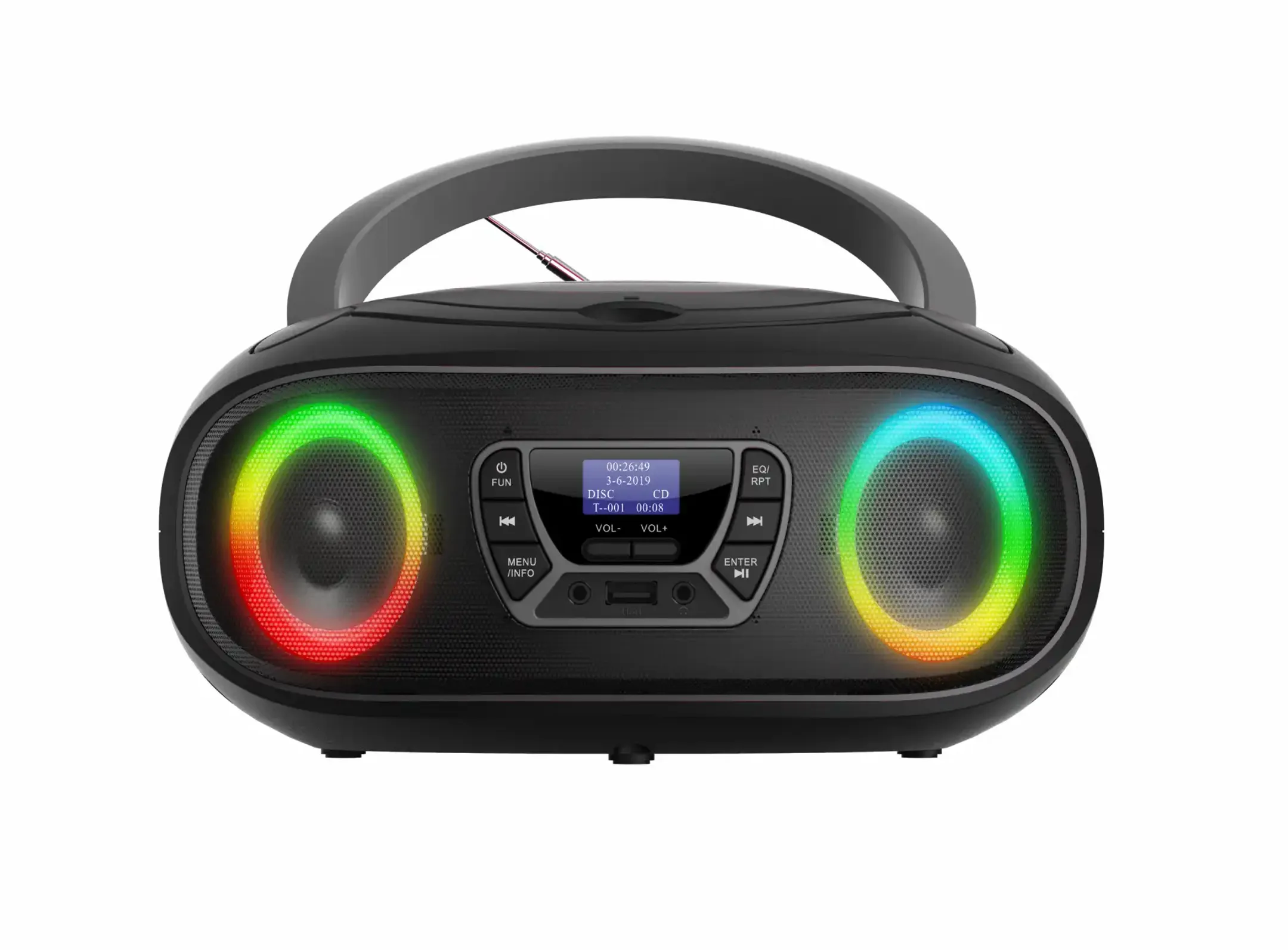 Radio-CD TDB-212 - Grijs