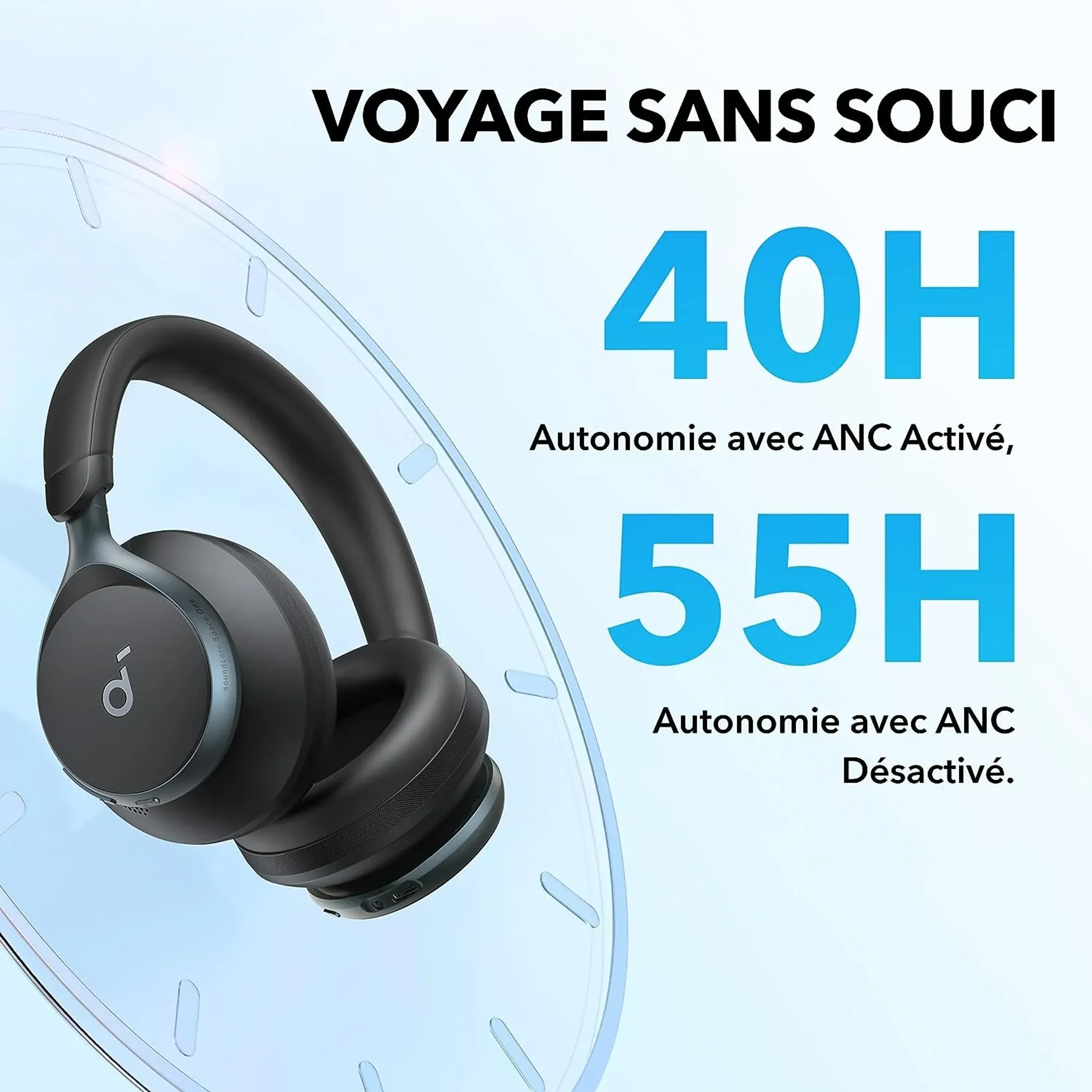 Soundcore Casque Space One - Noir image