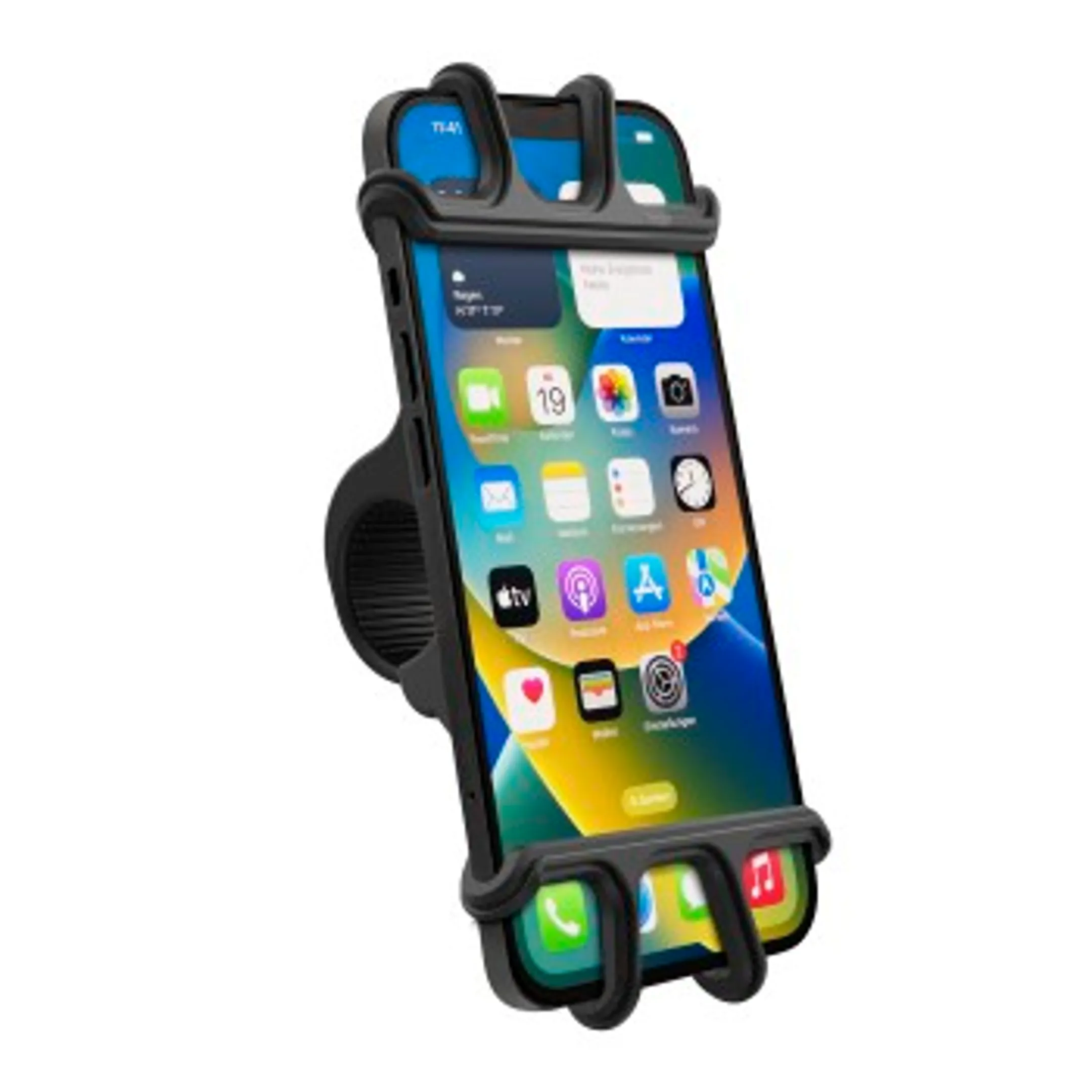 Hama Support vélo pour portable "Flexible", universel pour guidon image