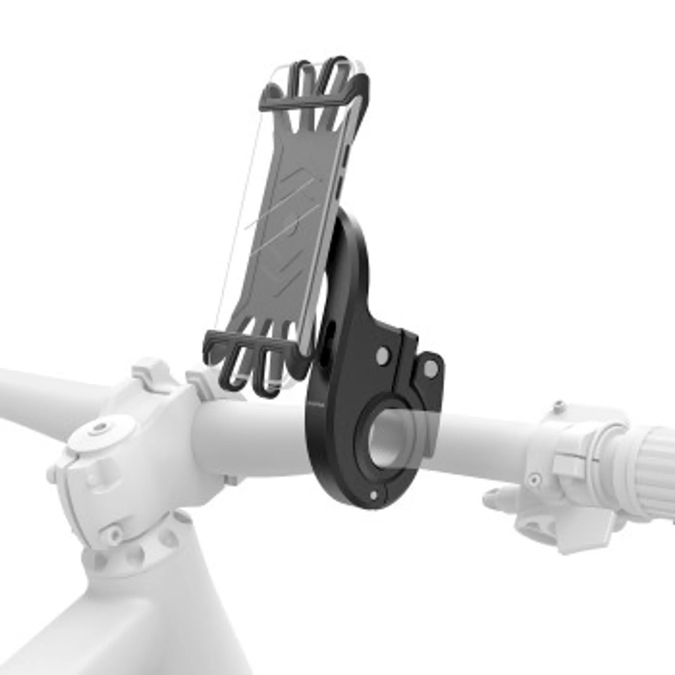 Hama Support pr port. pr vélo élect., fixation rap., piv., univ. image