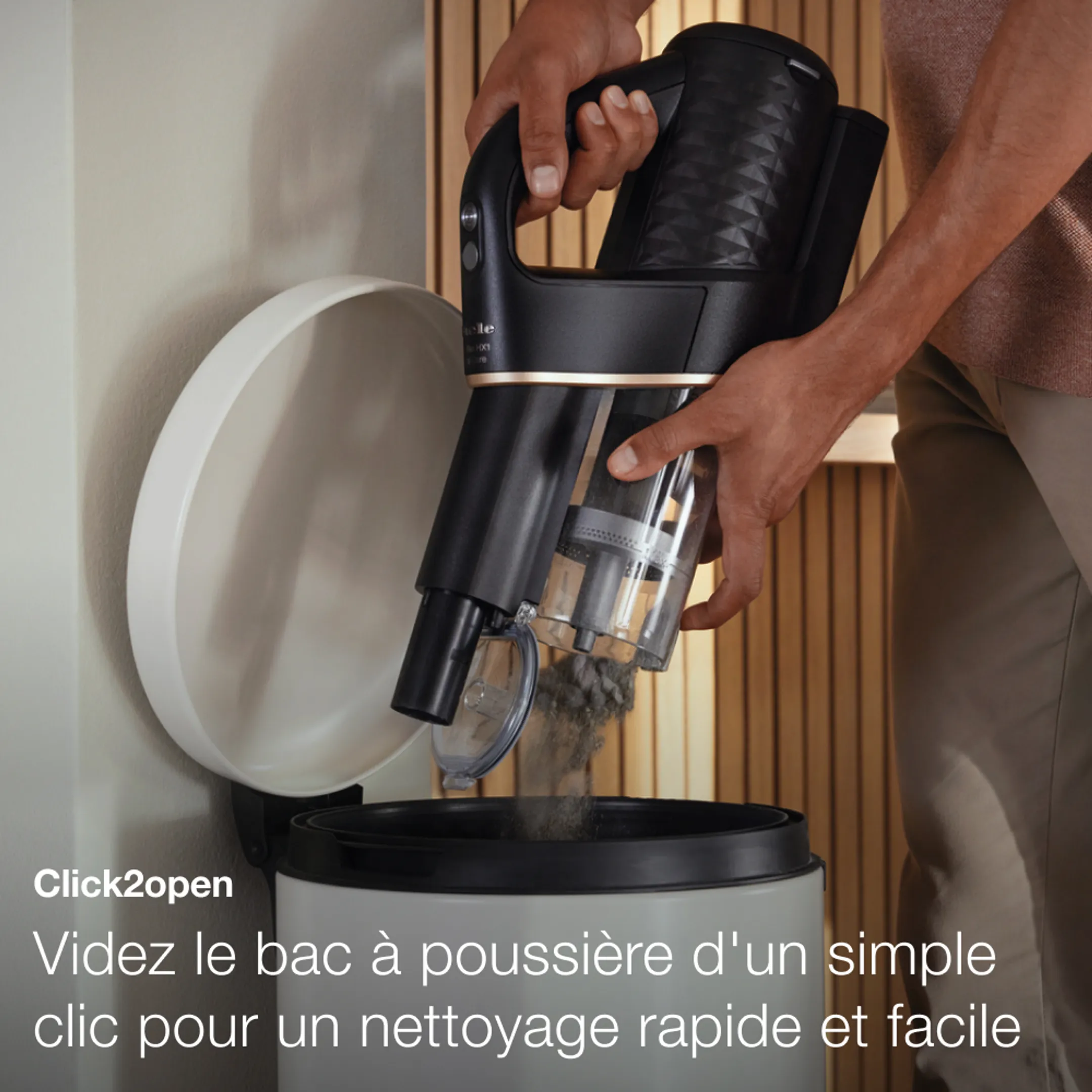 Miele Aspirateur balai Duoflex HX1 Cat&dog - Noir image