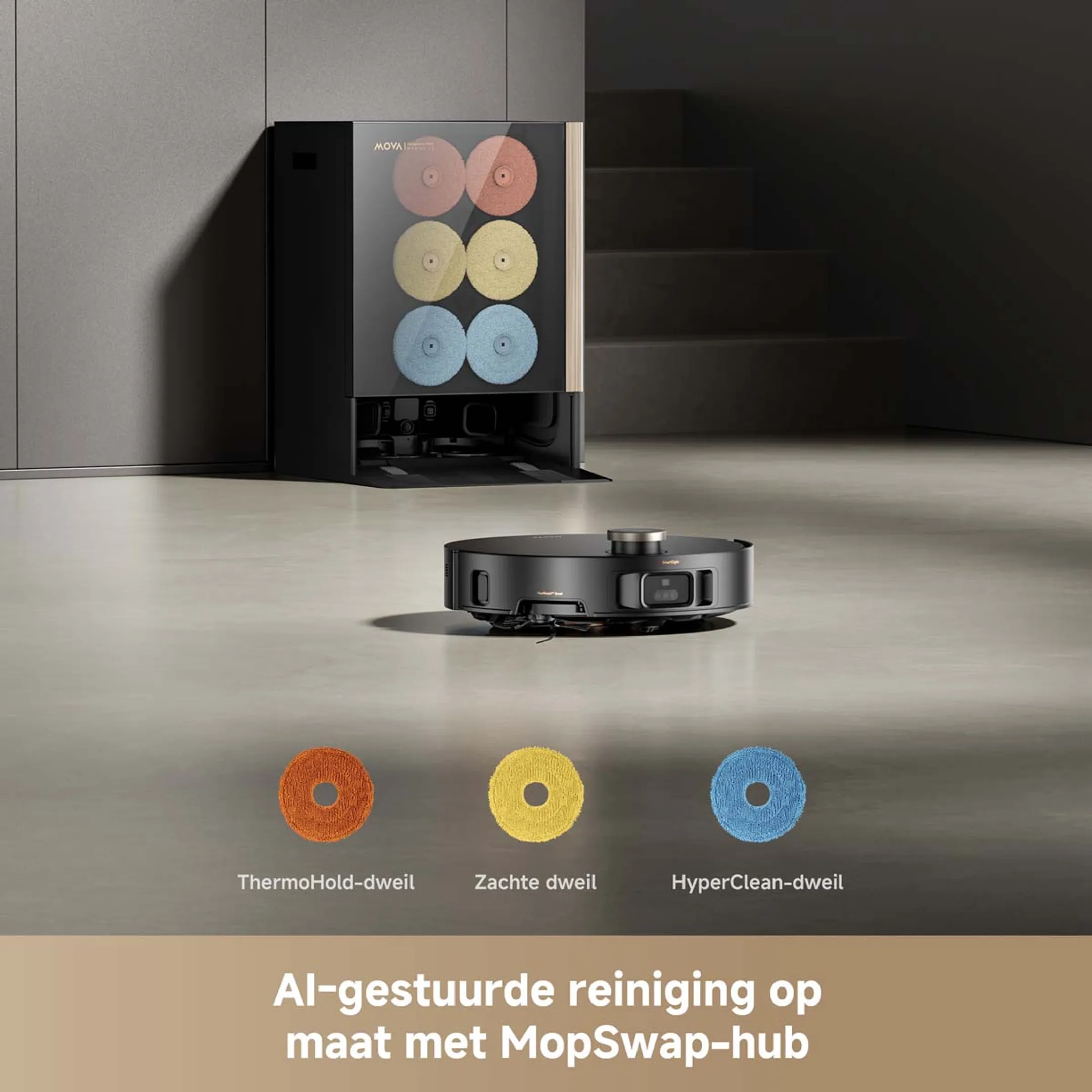 MOVA Robotstofzuiger 2in1 V60 Mobius image