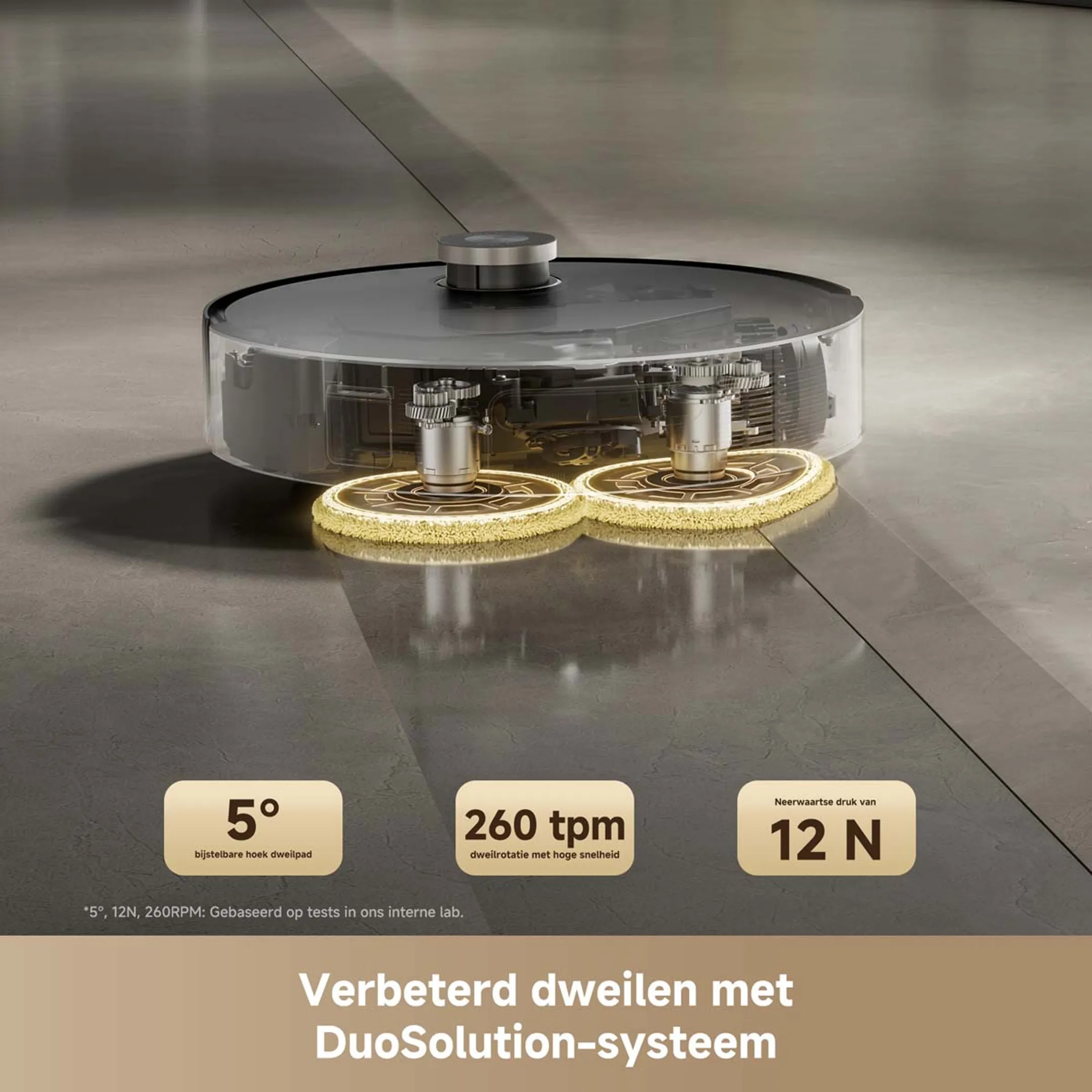 MOVA Robotstofzuiger 2in1 V60 Mobius image