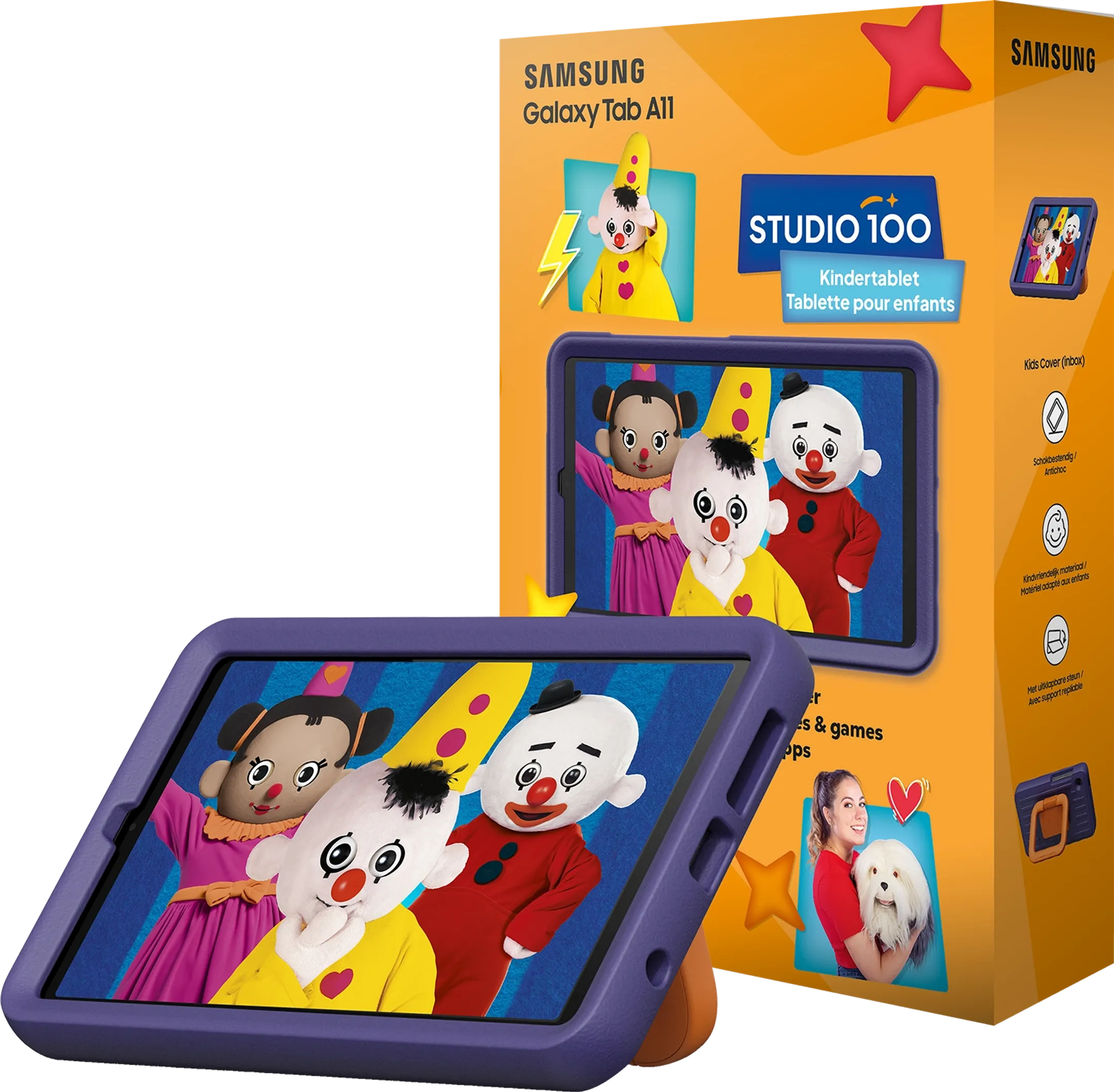 Galaxy Tab A11 Studio 100 Kids Bundle 64Go
