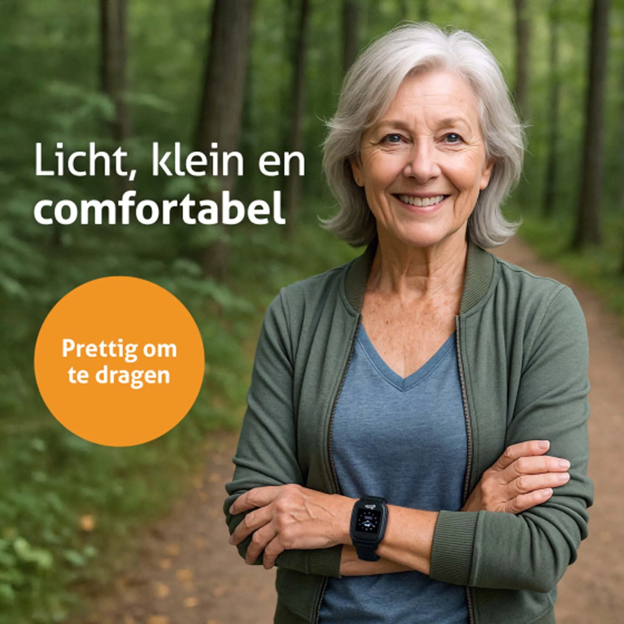 Spotter Senior GPS Watch 4G - Zwart image