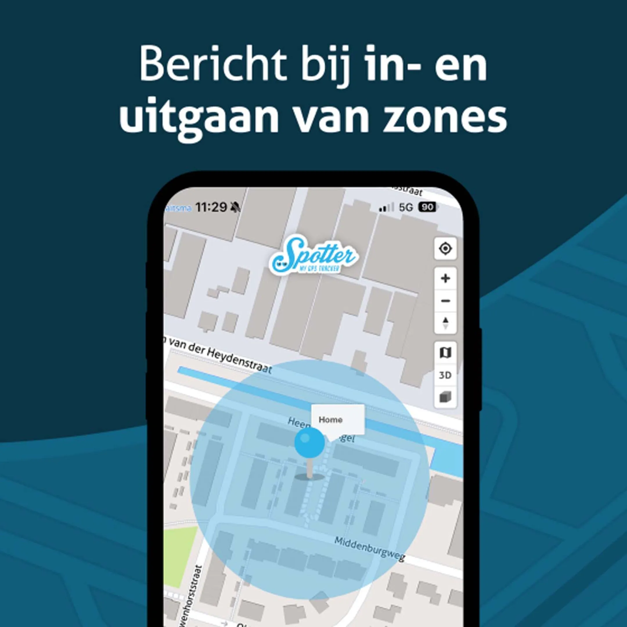 Spotter Senior GPS Watch 4G - Zwart image