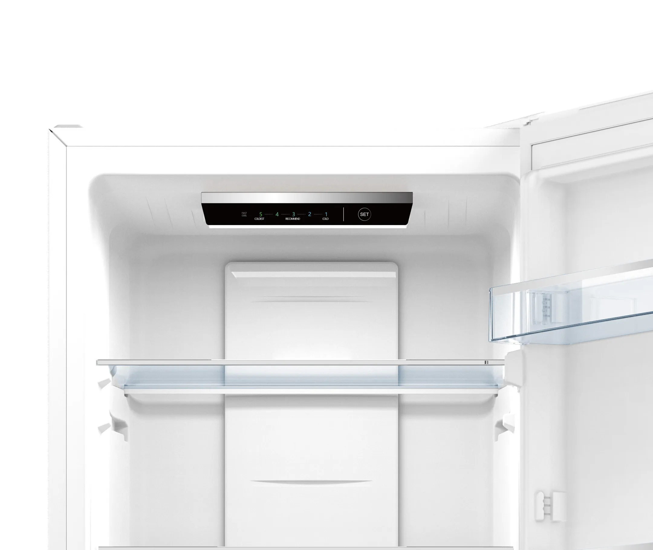 Beko Koelkast met diepvries B3RCS0255W image