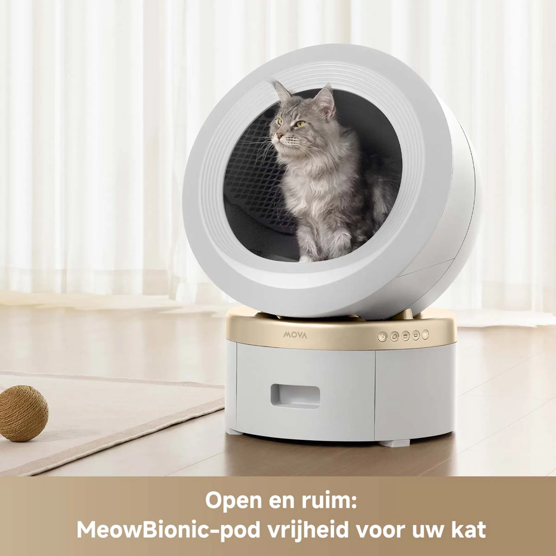 MOVA Automatische kattenbak LR10 Prime image
