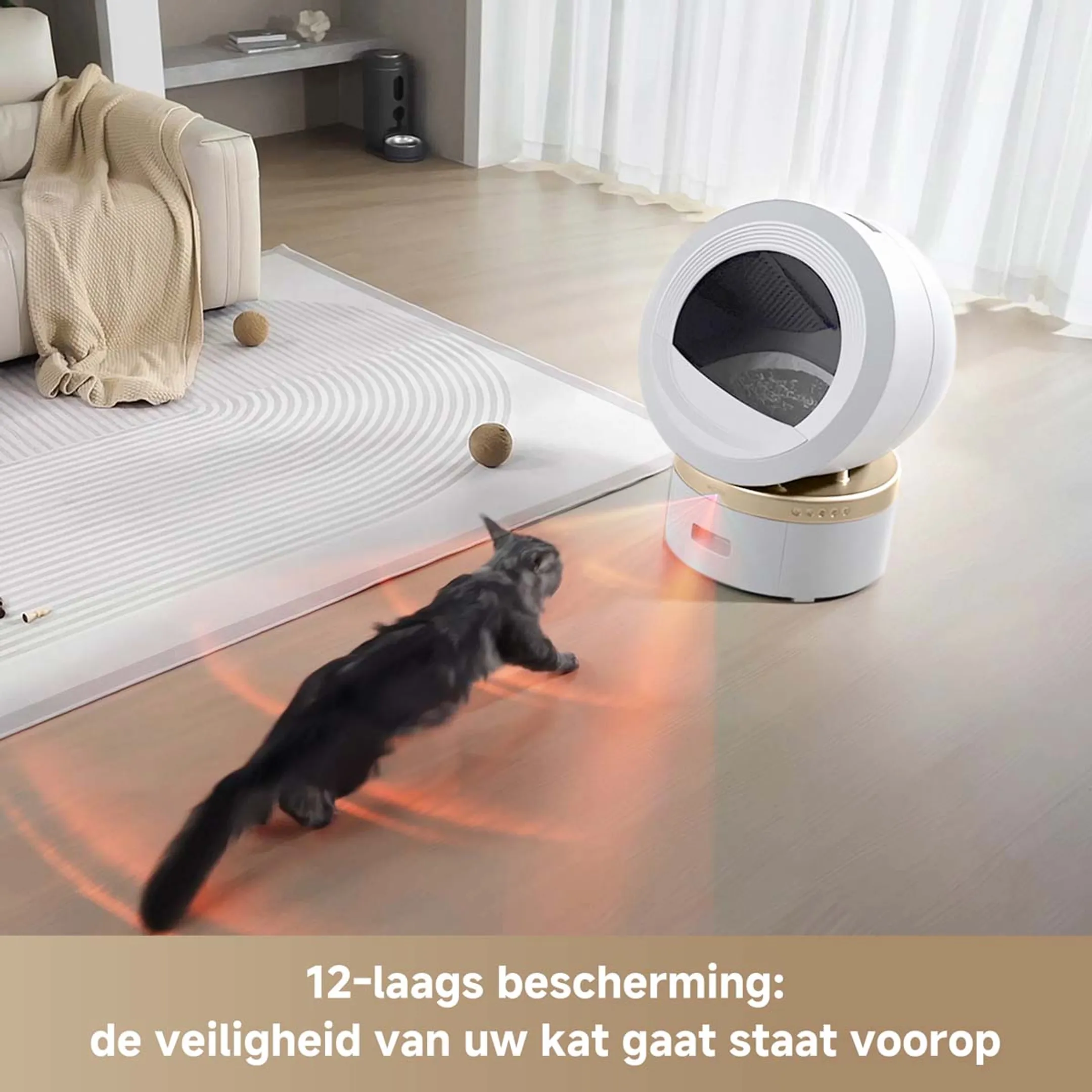 MOVA Automatische kattenbak LR10 Prime image