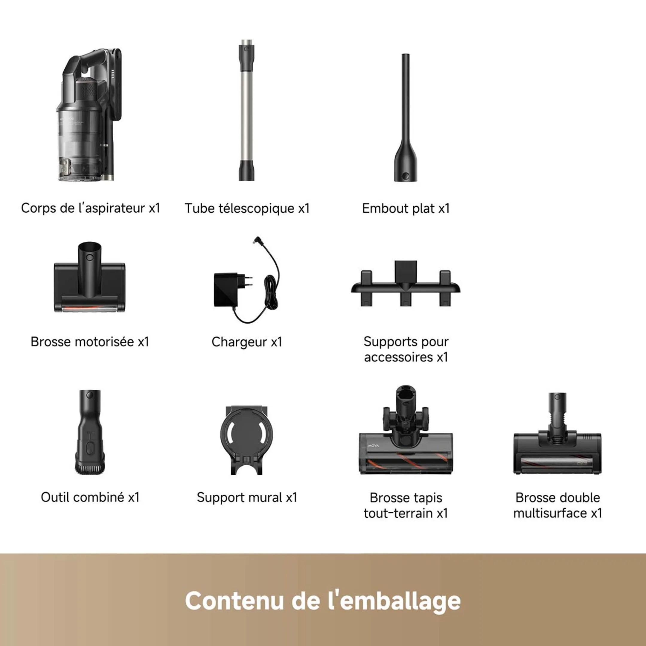 MOVA Aspirateur balai G70 Complete image