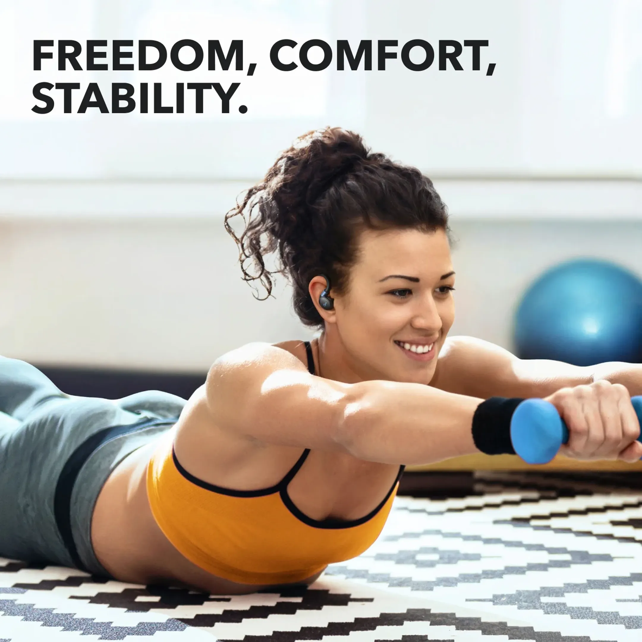 Soundcore Sportoortjes sportoortjes - Zwart image