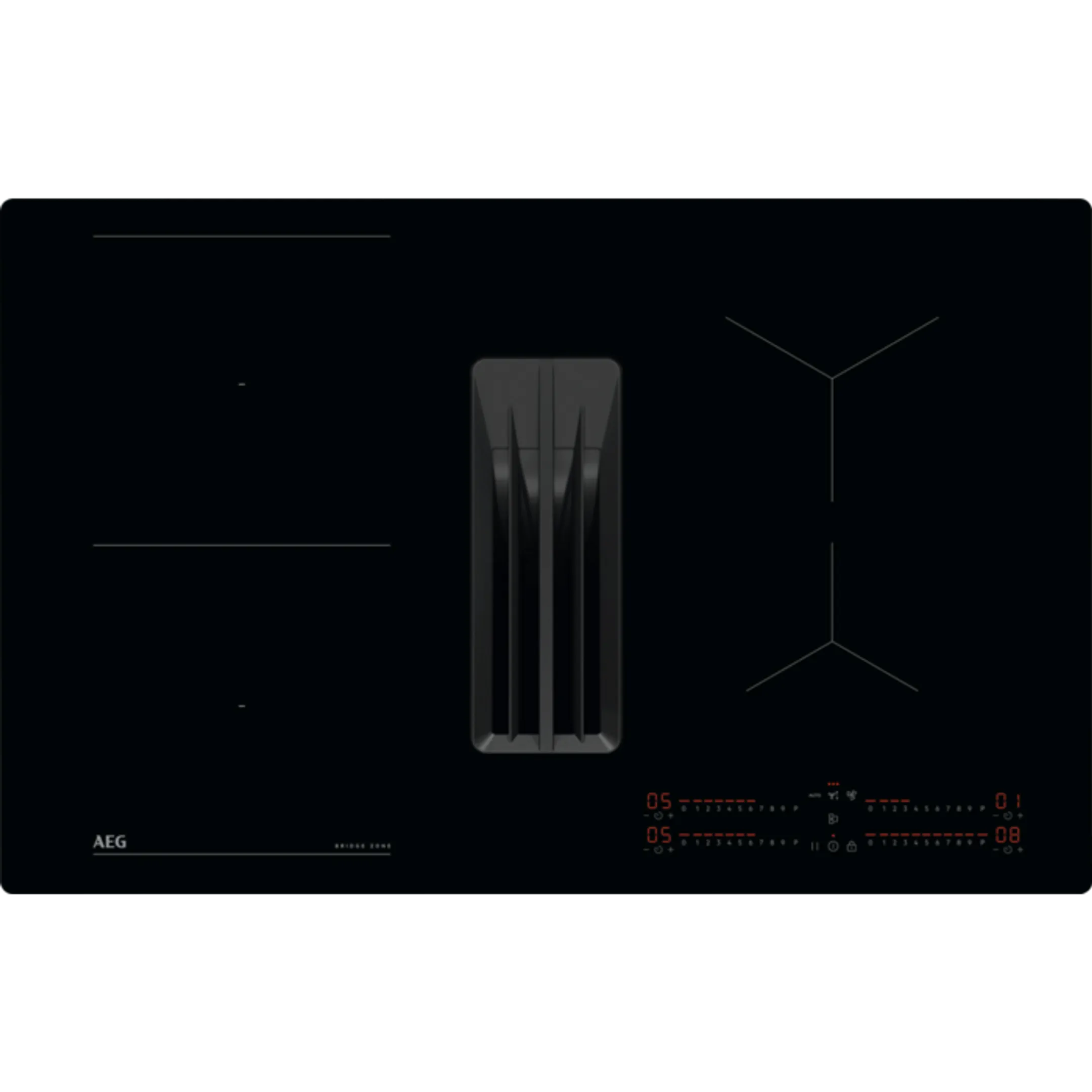 Taque avec hotte intégrée TH84CB03CB