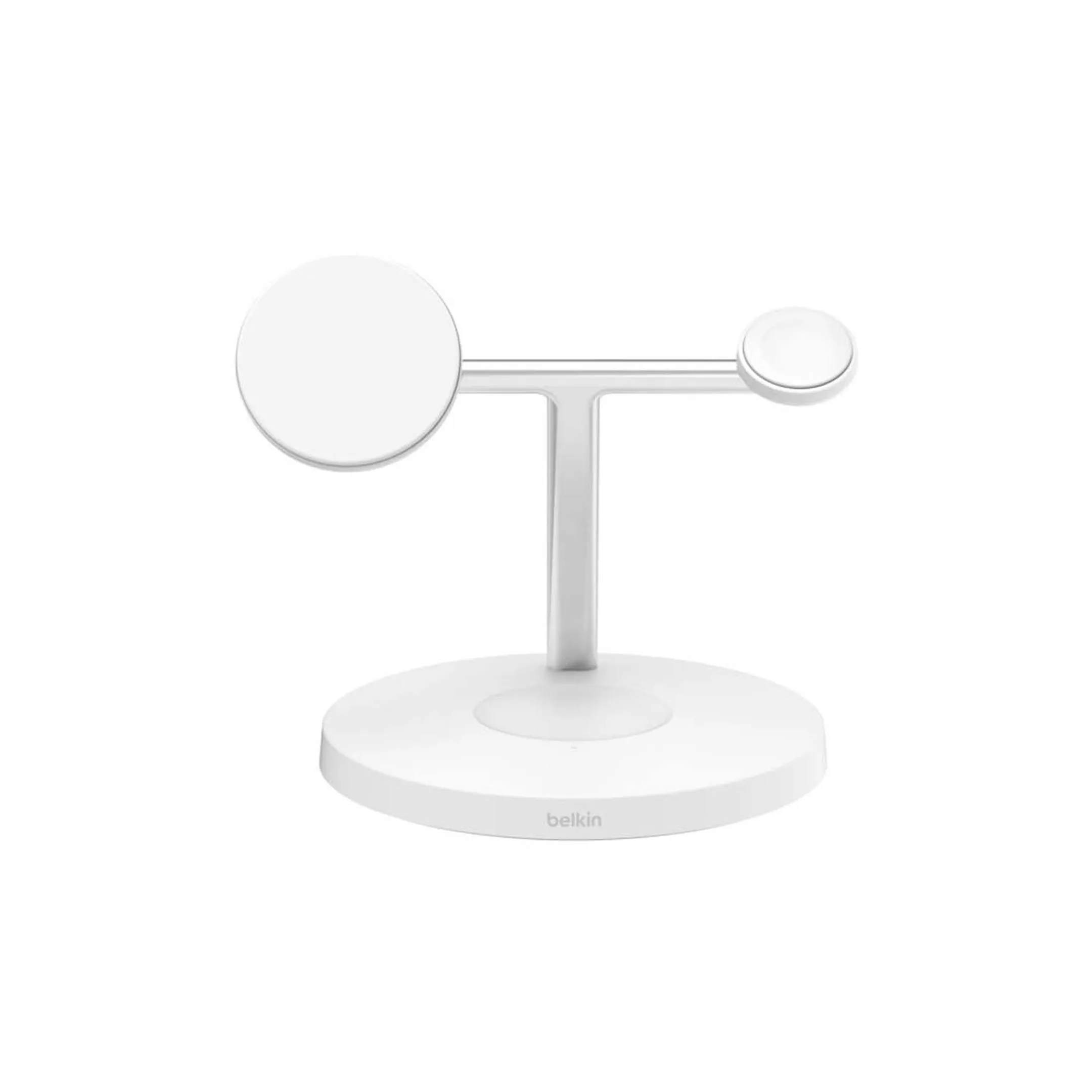 Belkin 3-in-1 draadloze Qi2-laadstand - 15W - Wit image