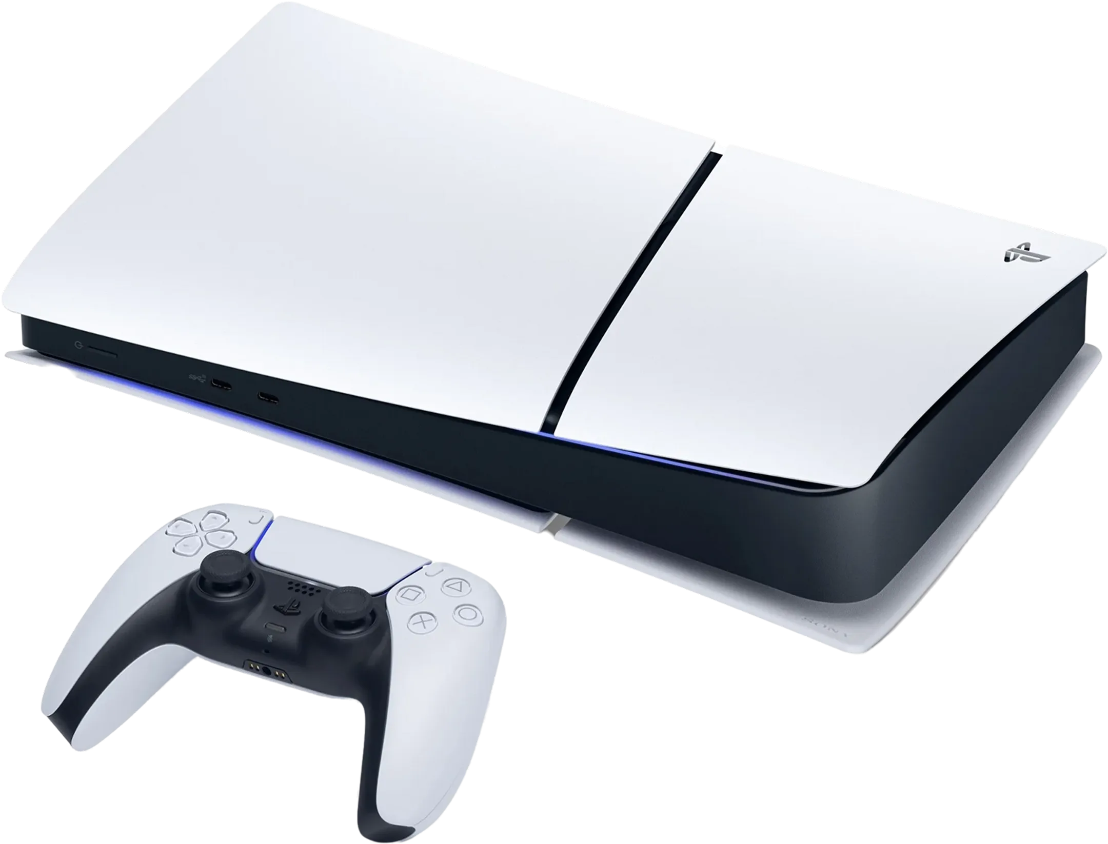 Playstation PlayStation 5 Digital Edition (Slim) + Deux manettes sans fil DualSense image