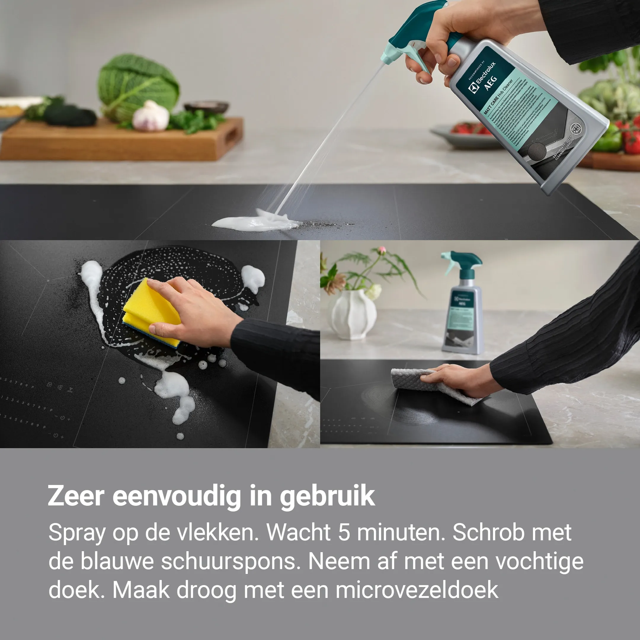 AEG Matt Care kookplaatreiniger M2HCMC01 image