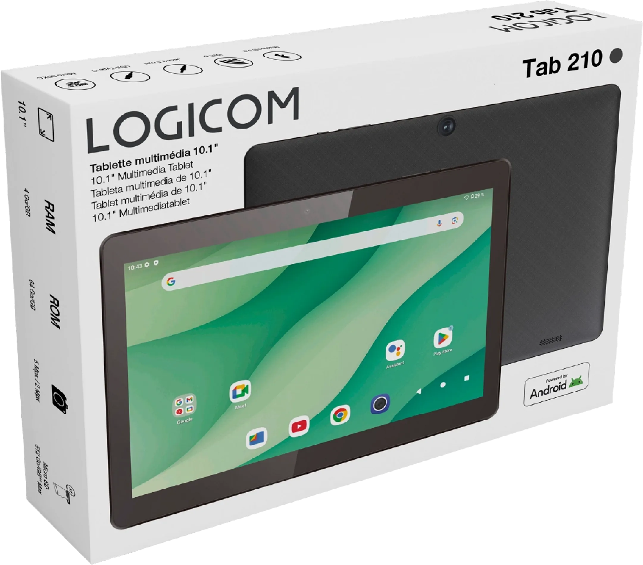 Logicom Tab 210 10,1" 4 GB/64 GB image