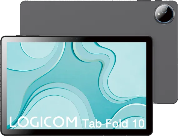 Tab Fold 10 10,1" 6GB/128GB Grijs + Hoes