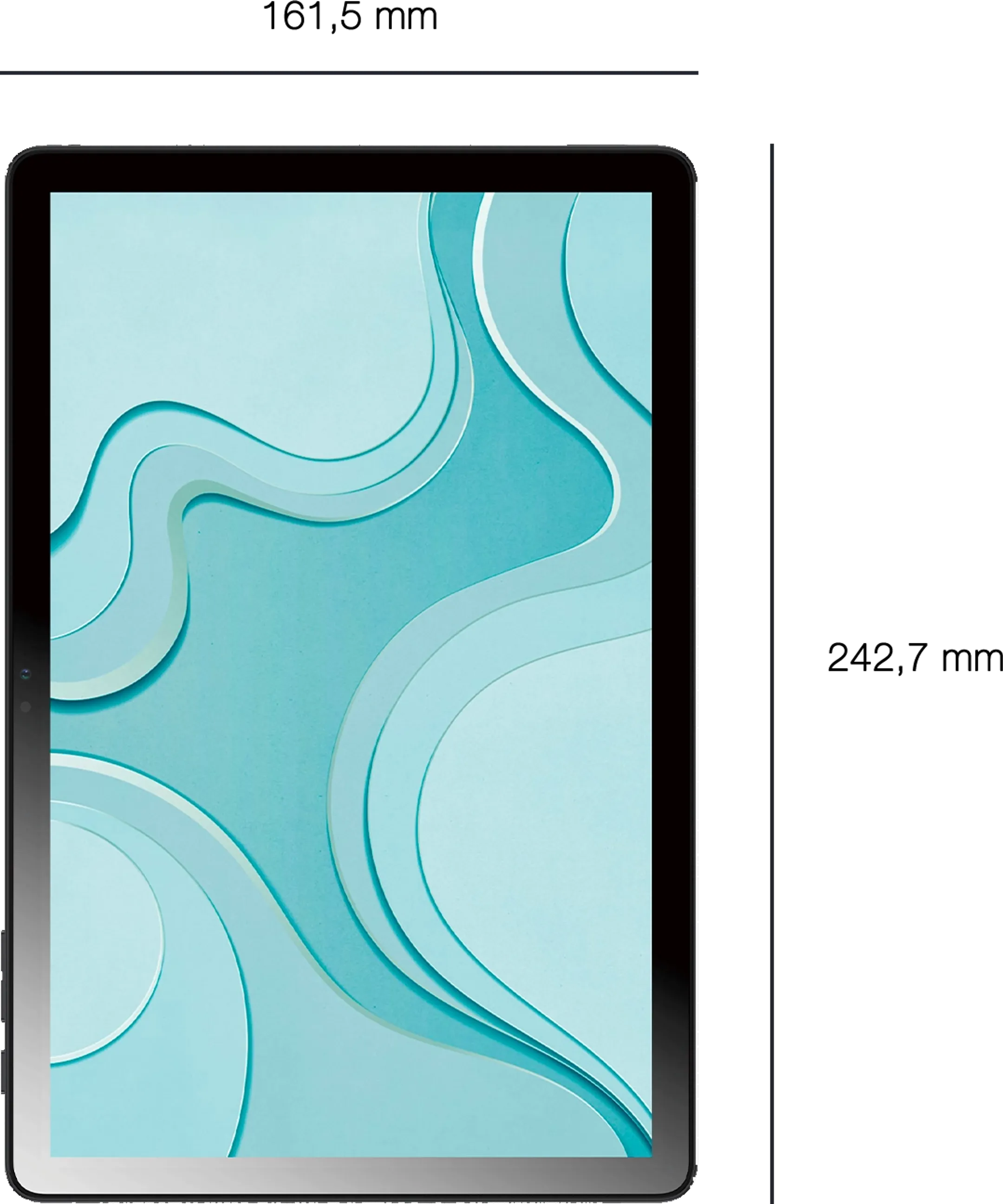 Logicom Tab Fold 10 10,1" 6GB/128GB Grijs + Hoes image