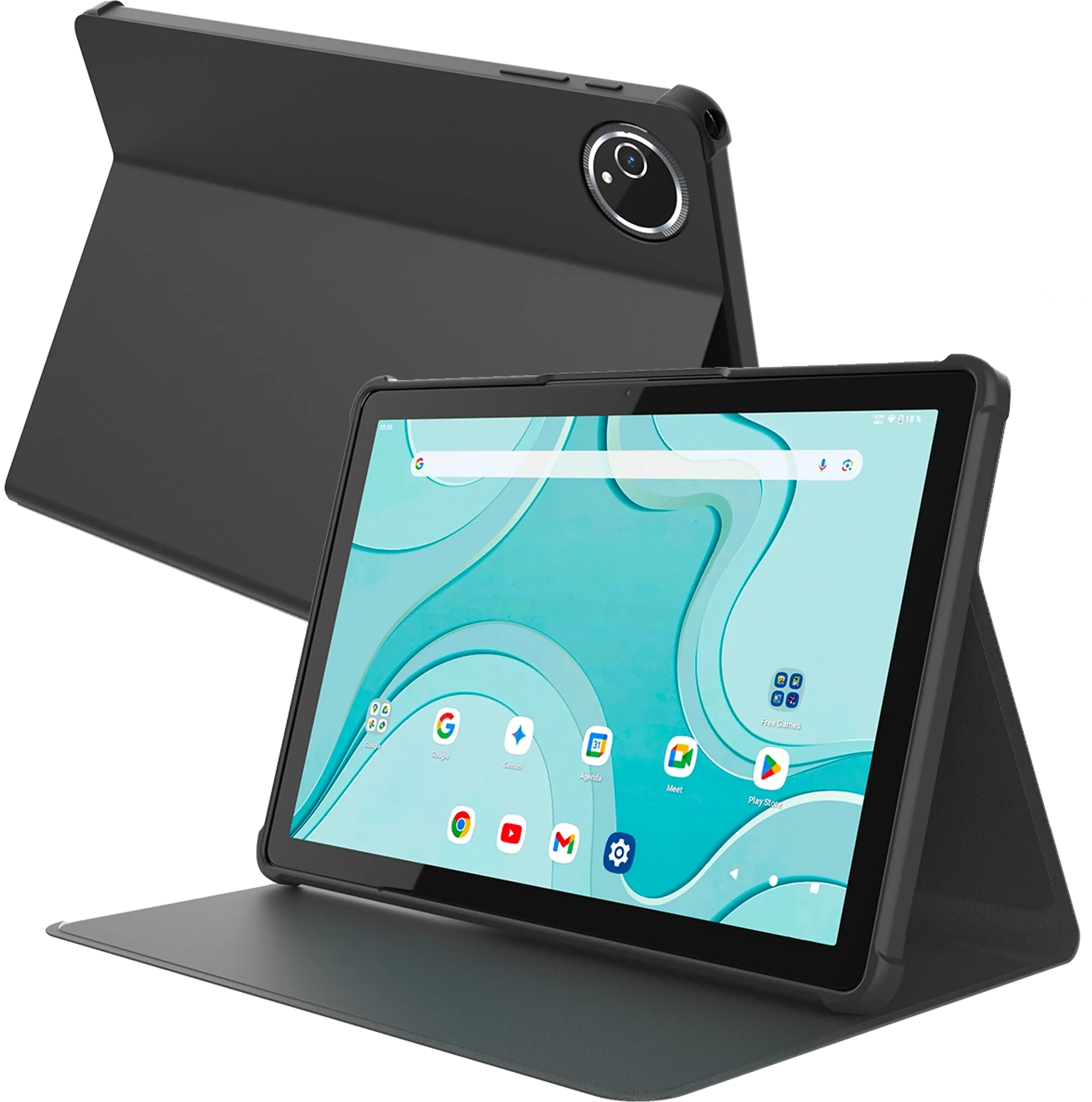 Logicom Tab Fold 10 10,1" 6GB/128GB Blauw + Hoes image